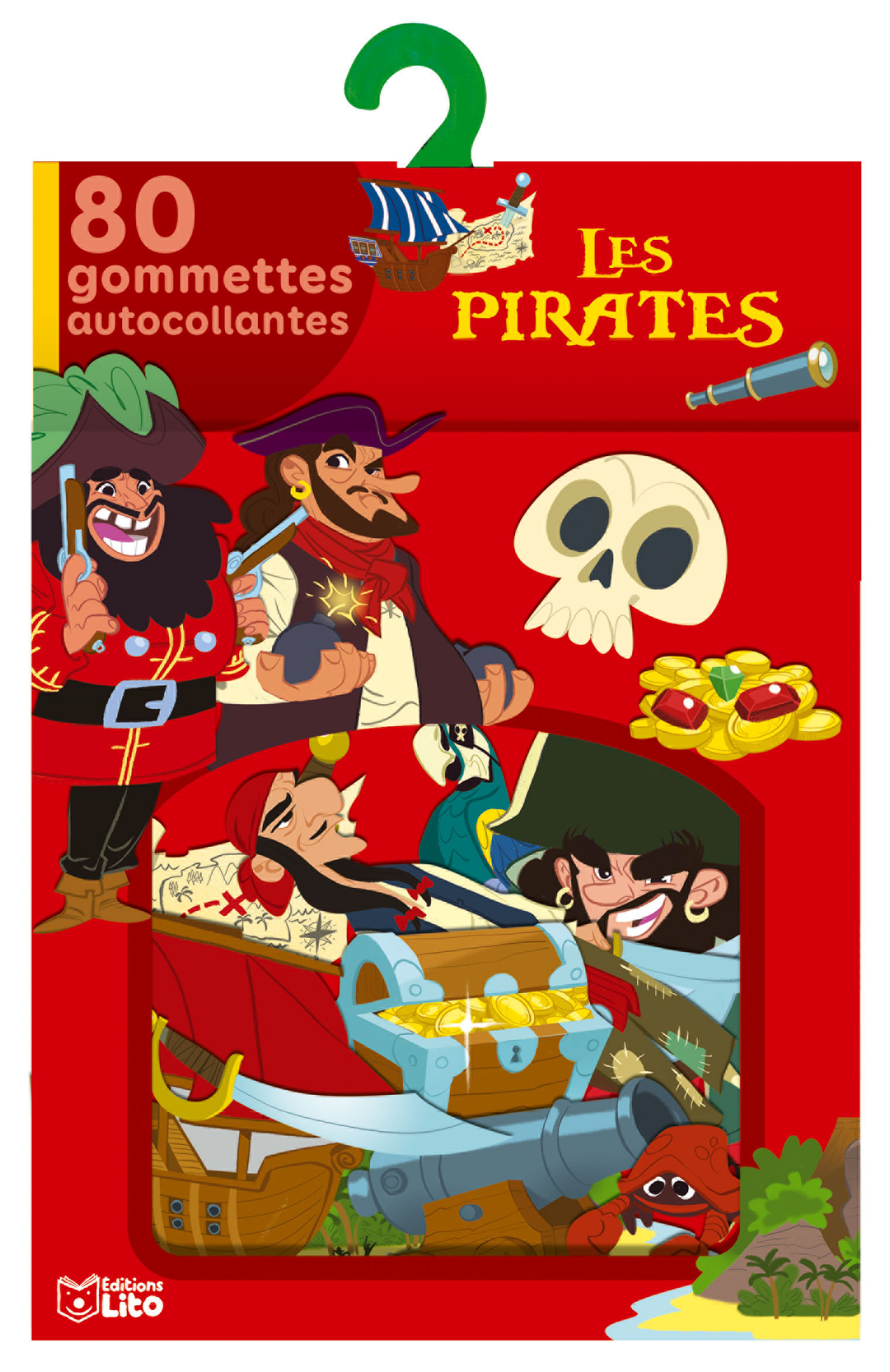 GOMMETTES LES PIRATES - XXX - LITO
