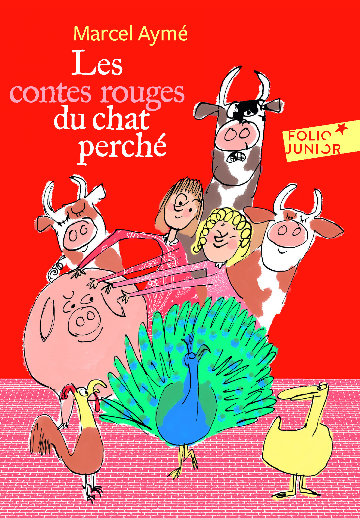 Les contes rouges du chat perché - Marcel Aymé, Philippe Dumas - GALLIMARD JEUNE