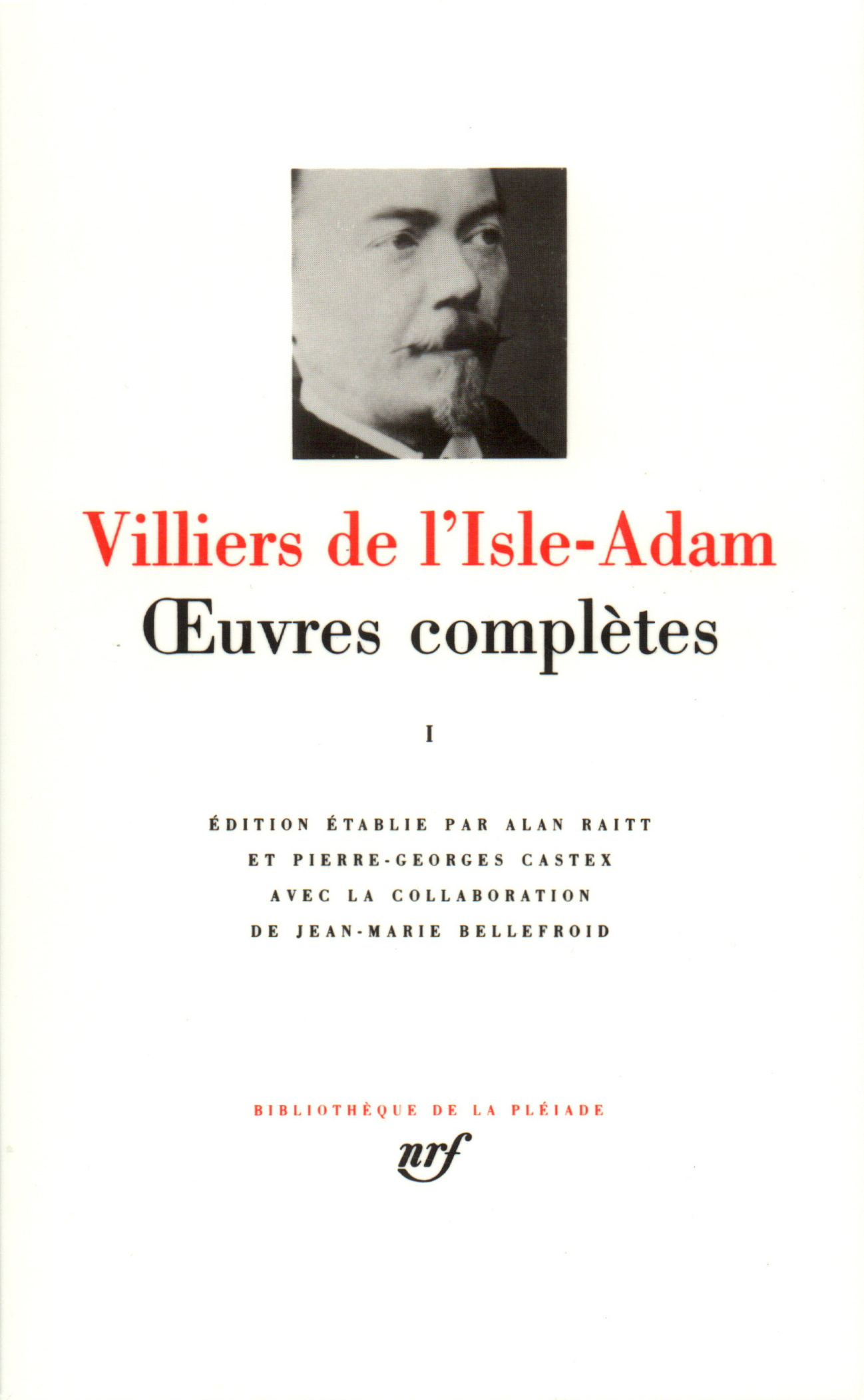 OEUVRES COMPLETES - VOL01 - VILLIERS DE L'ISLE-A - GALLIMARD