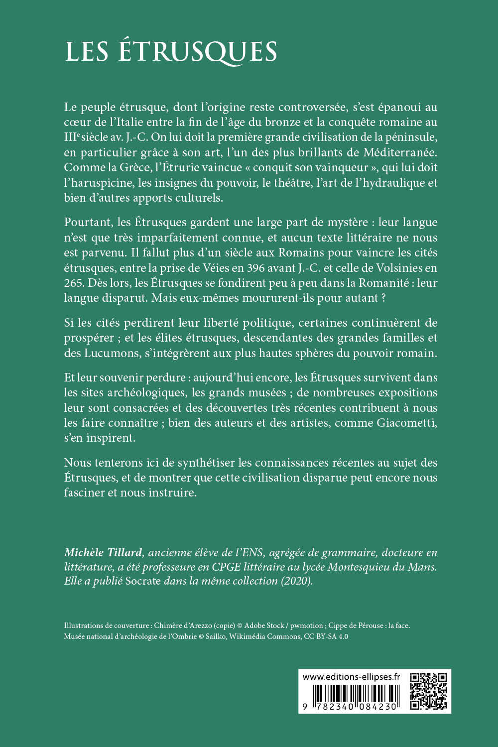 Les Étrusques - Michèle Tillard - ELLIPSES