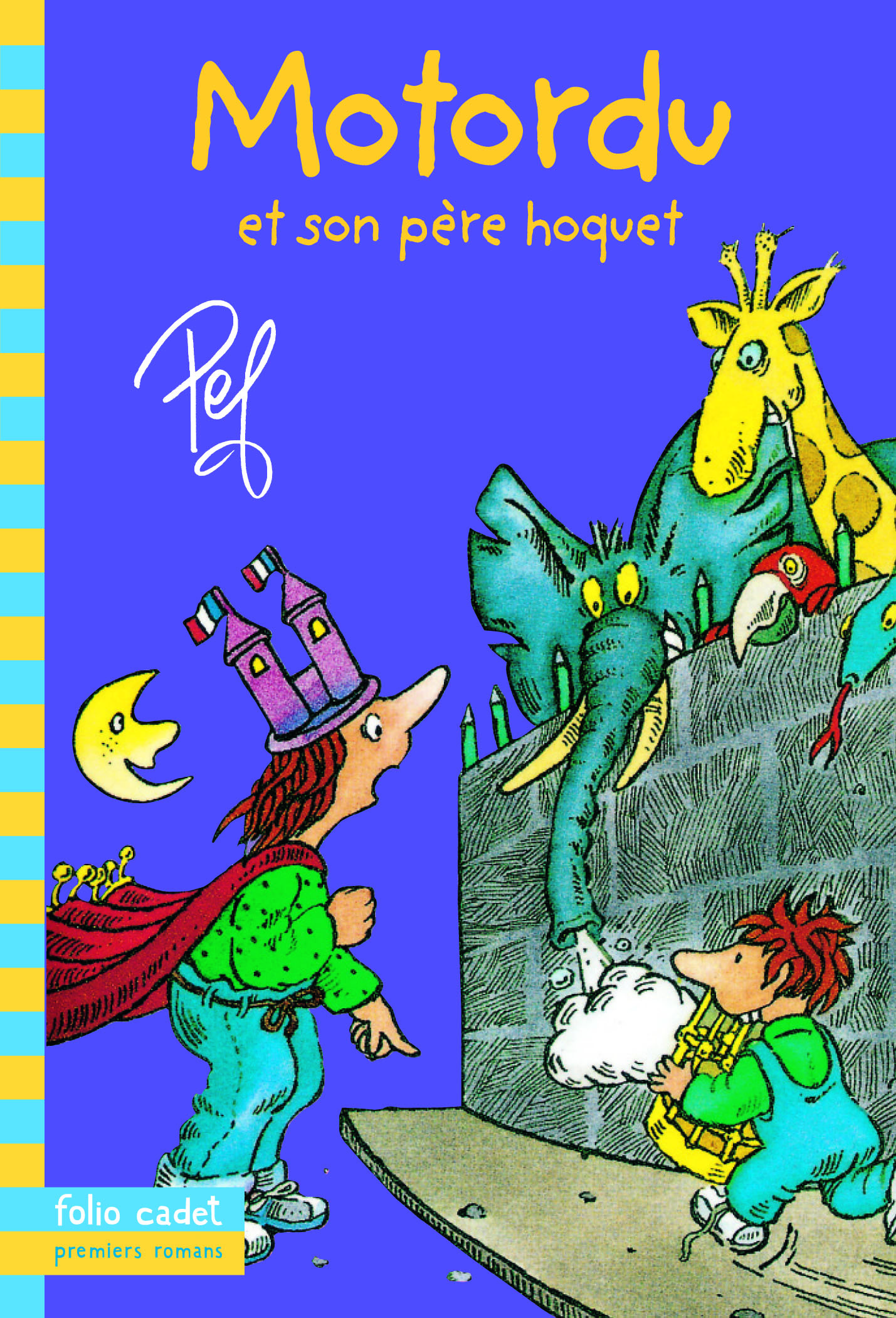 Motordu et son père hoquet -  PEF - GALLIMARD JEUNE