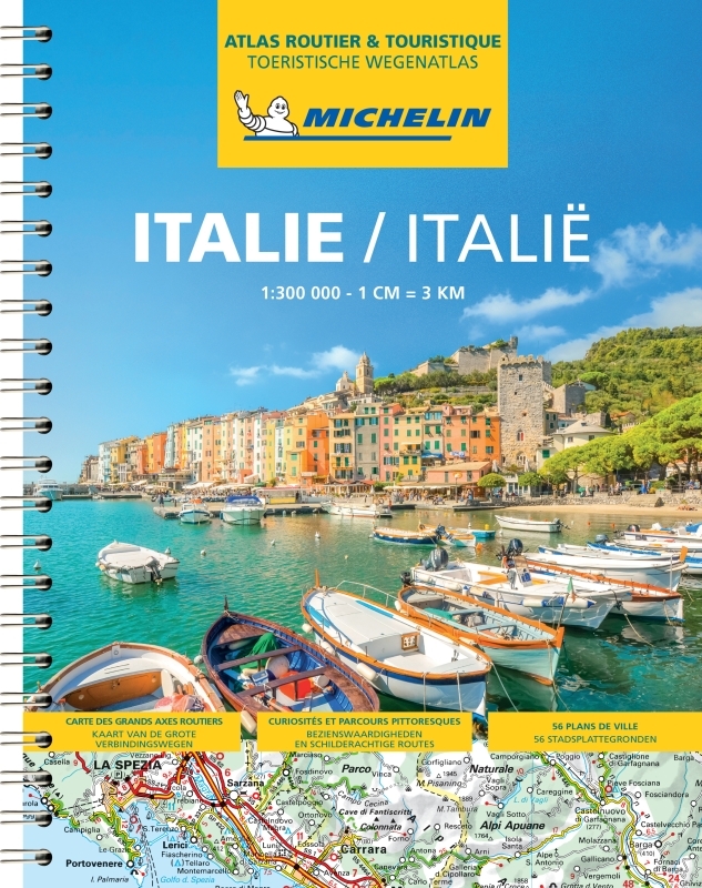 ATLAS EUROPE - ATLAS ITALIE /ITALIE (A4 - SPIRALE) - XXX - MICHELIN