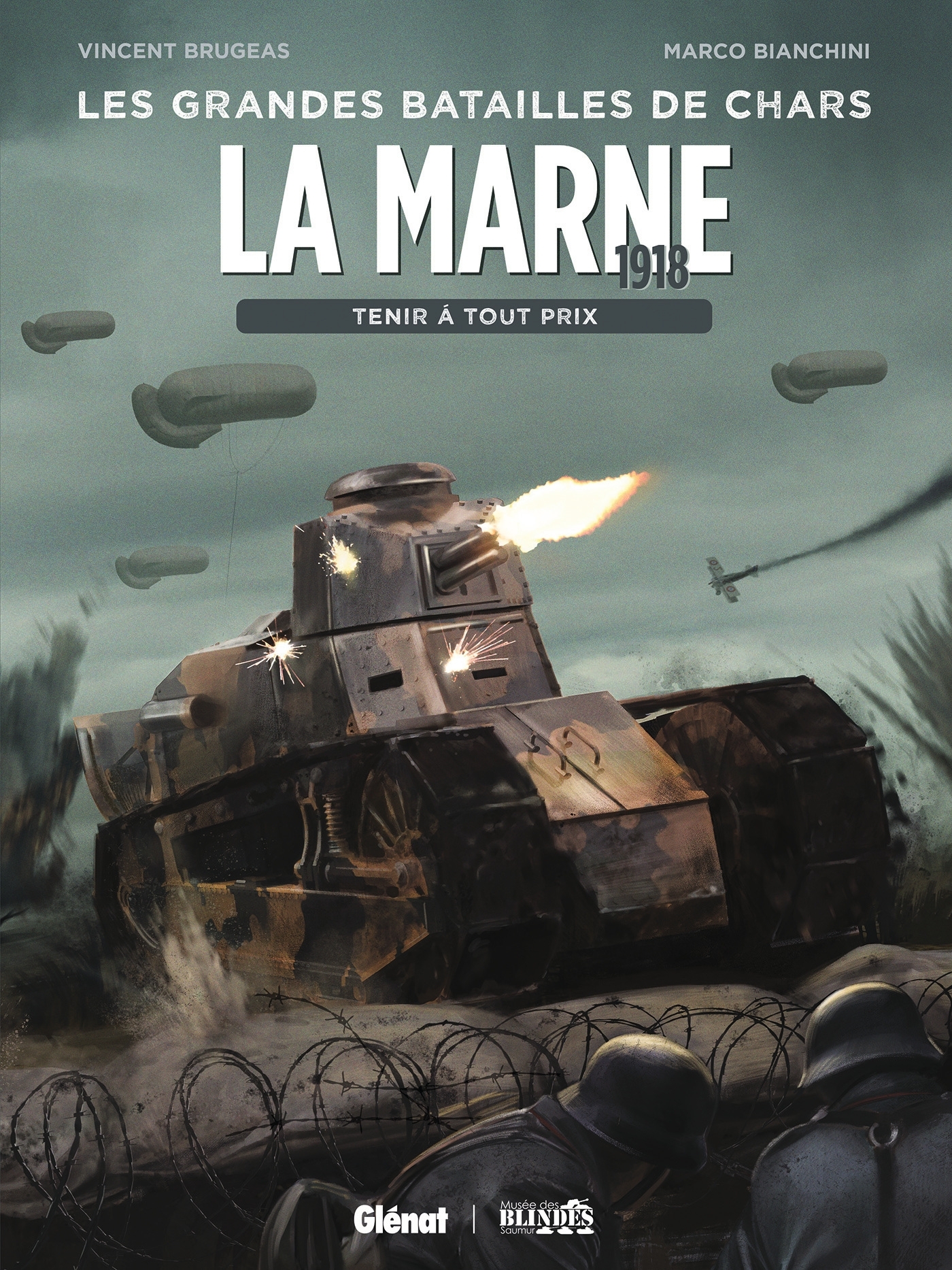 LA MARNE 14-18 - Vincent Brugeas, Marco Bianchini - GLENAT
