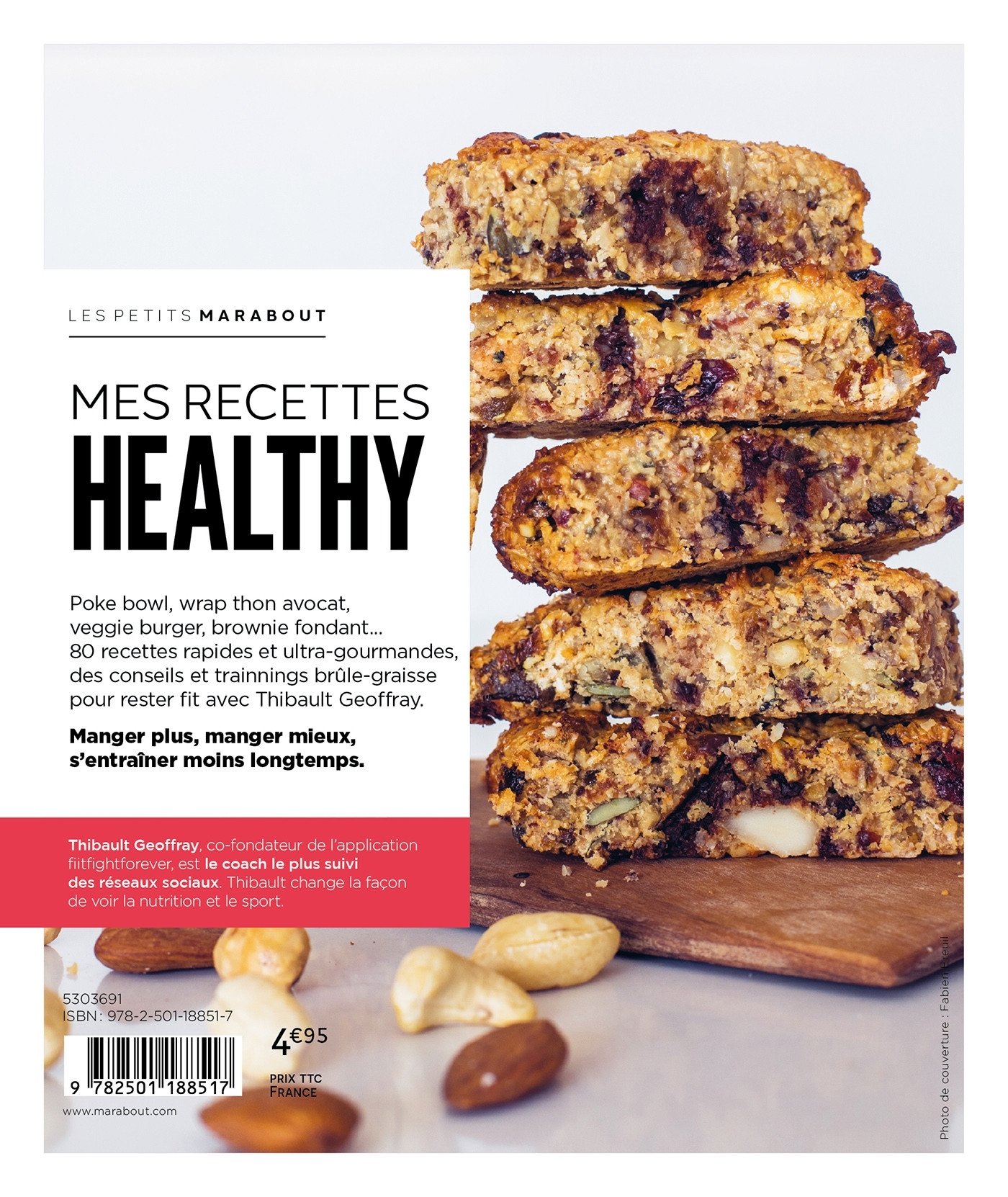 MES RECETTES HEALTHY - GEOFFRAY THIBAULT - MARABOUT