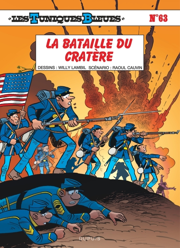 Les Tuniques Bleues - Tome 63 - La bataille du Cratère - Lambil Lambil - DUPUIS
