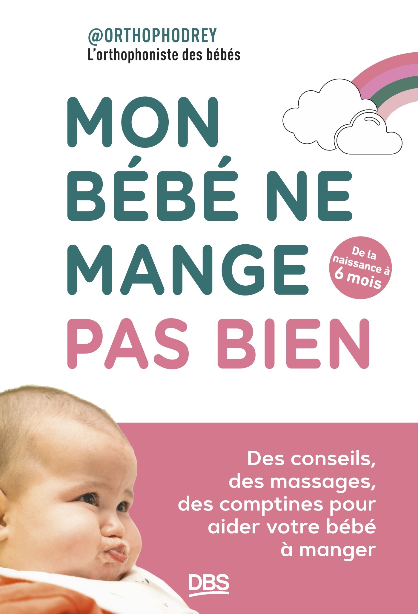 Mon bébé ne mange pas bien - de la naissance à 6 mois - Audrey Acher - DE BOECK SUP