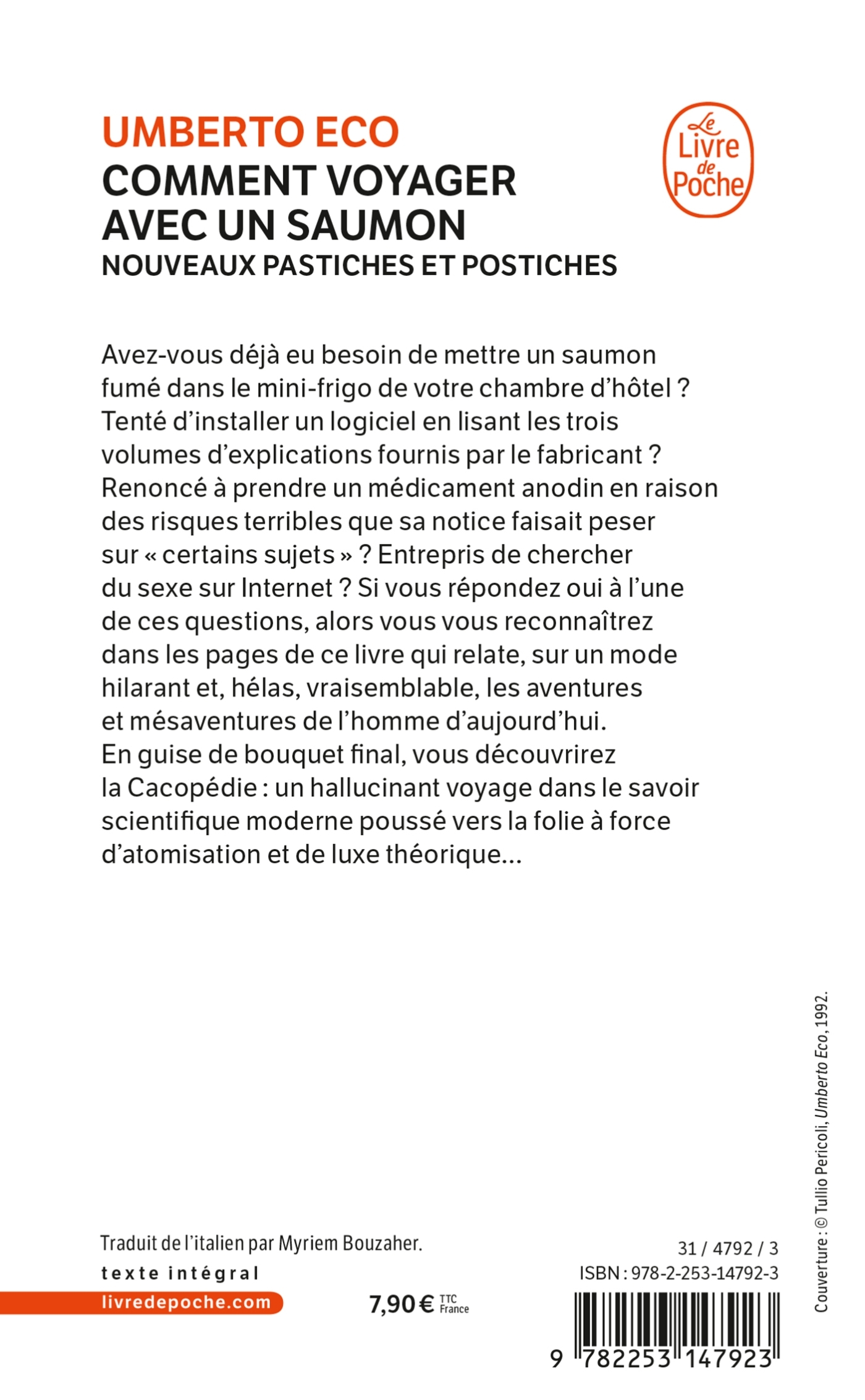 Comment voyager avec un saumon - Umberto Eco - LGF