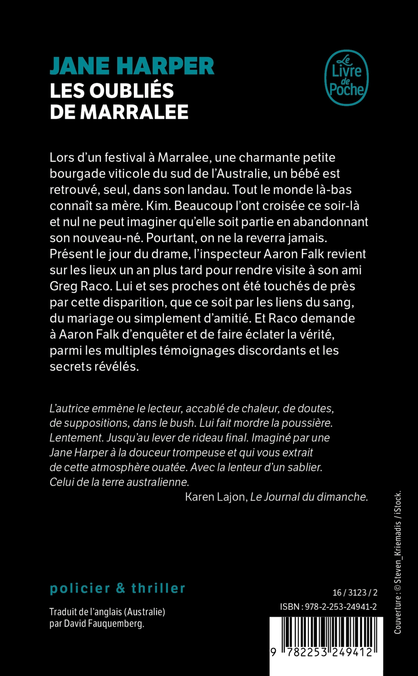 Les Oubliés de Marralee - Jane Harper - LGF