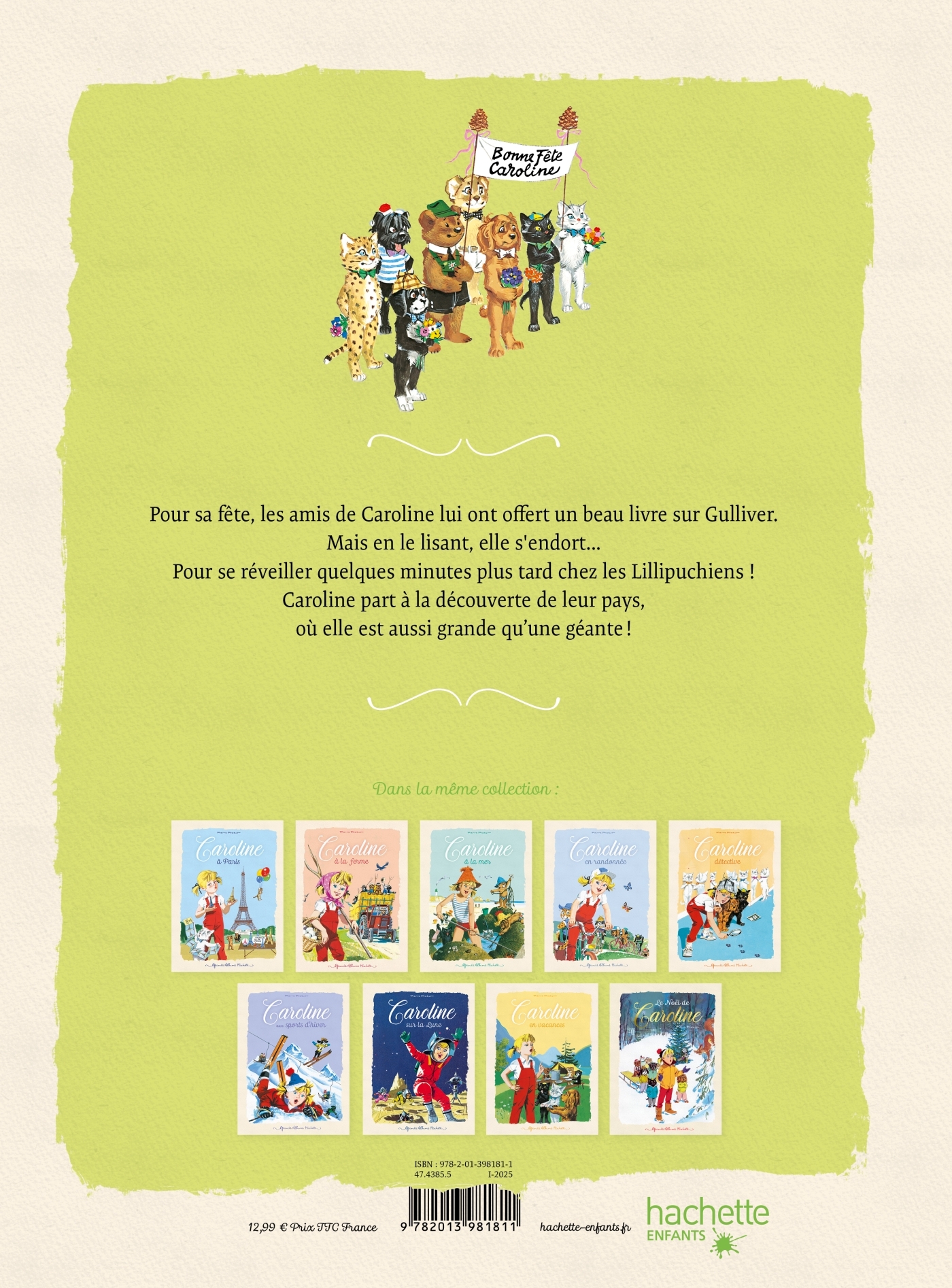 Caroline chez les Lillipuchiens - Pierre Probst - HACHETTE ENFANT
