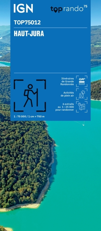Top75012 - Haut-Jura -  - IGN