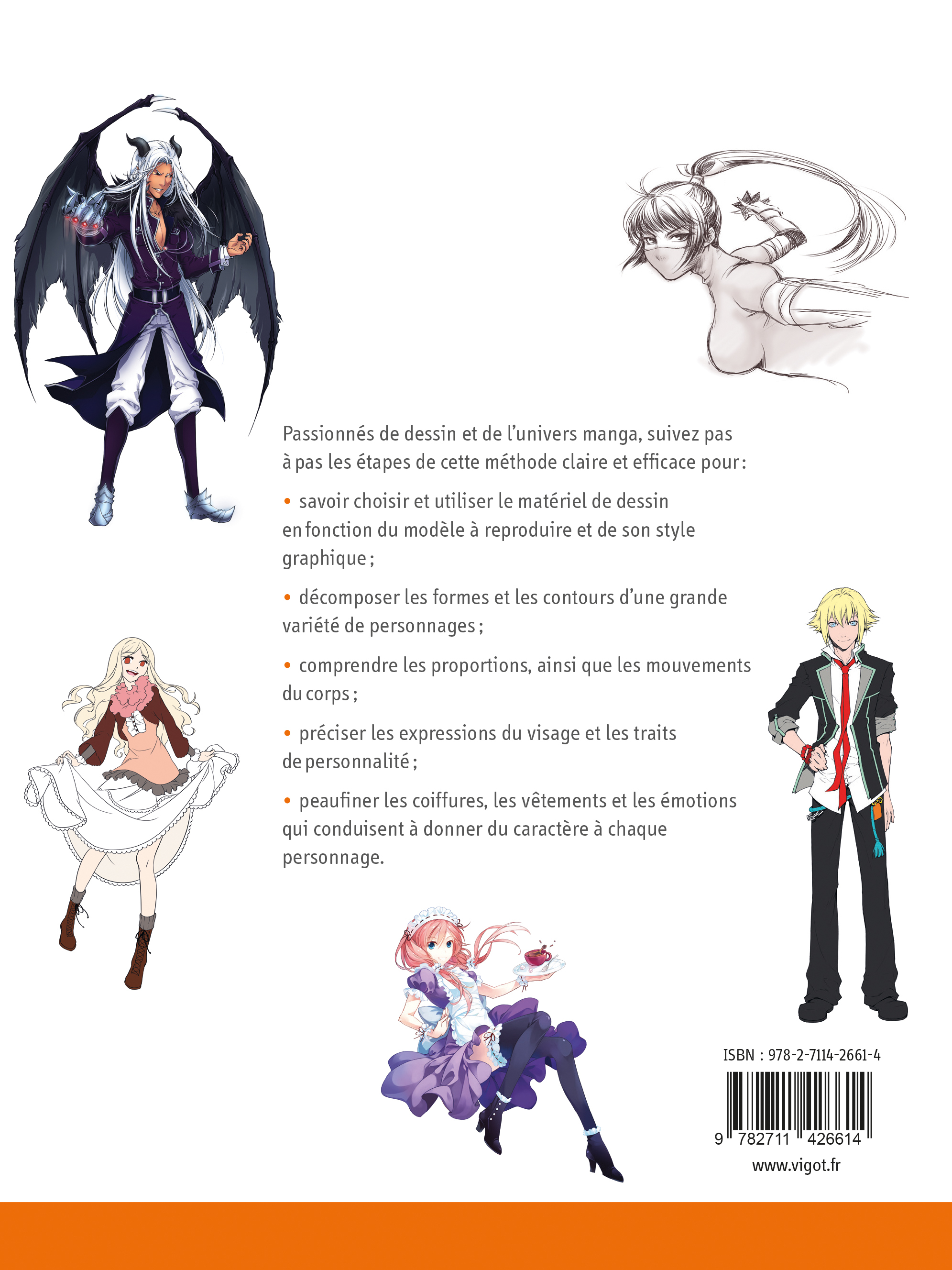 L'art de dessiner des mangas -   - VIGOT