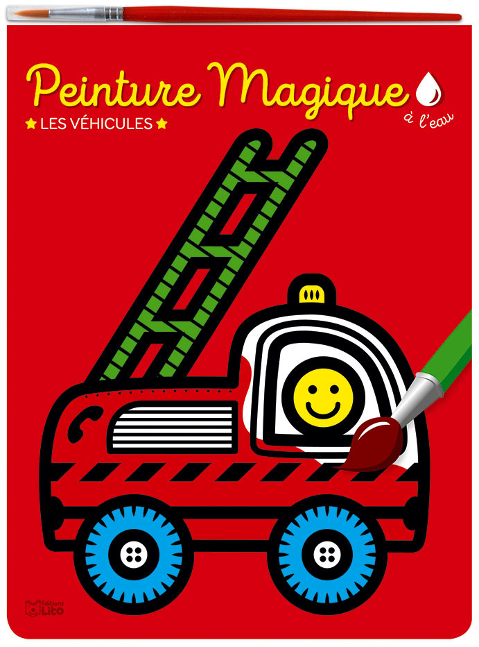 PEINTURE MAGIQUE LES VEHICULES - XXX - LITO