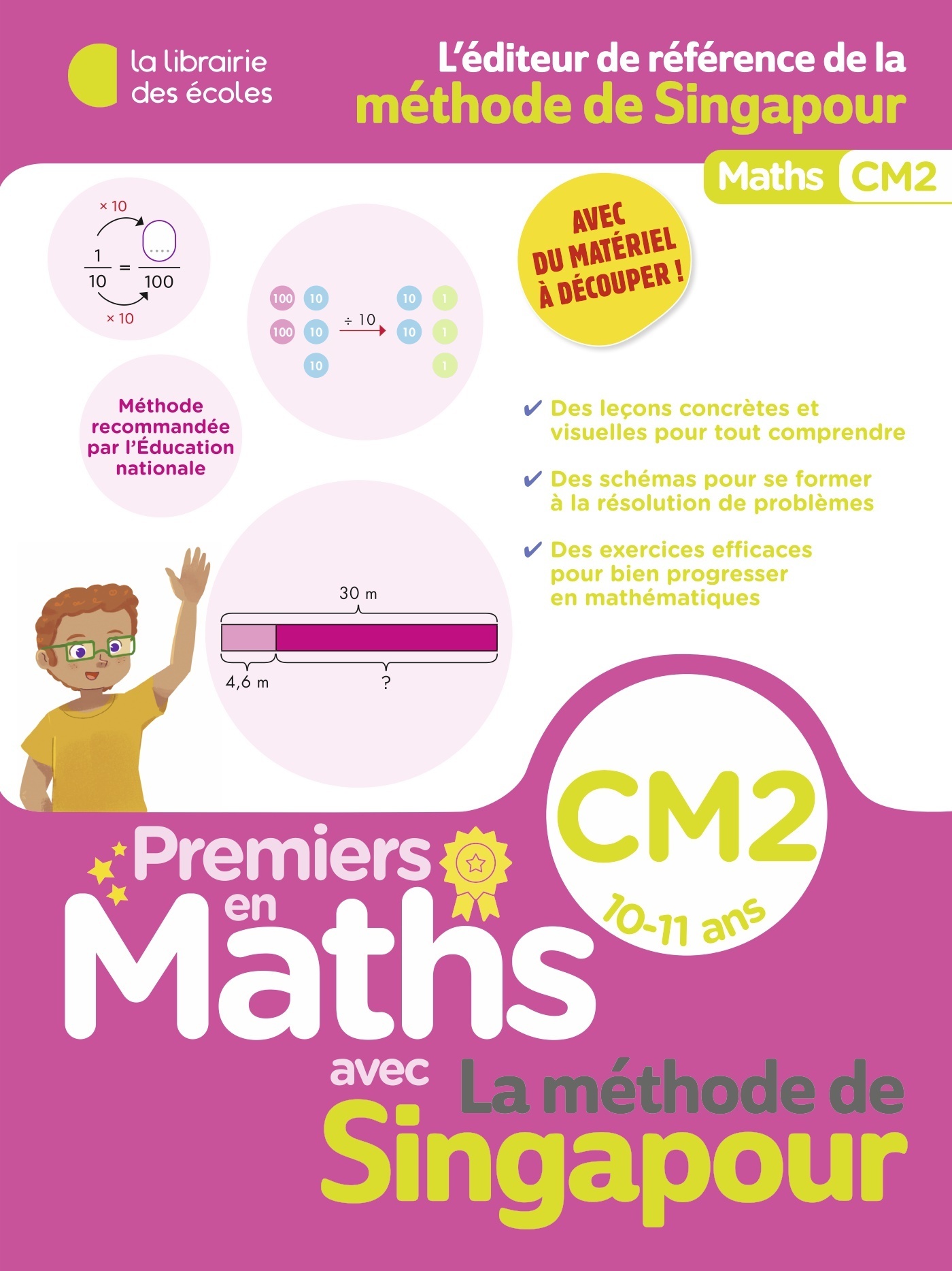 Premiers en maths - Méthode de Singapour CM2 (2025) - Aude Blondet - LIB DES ECOLES