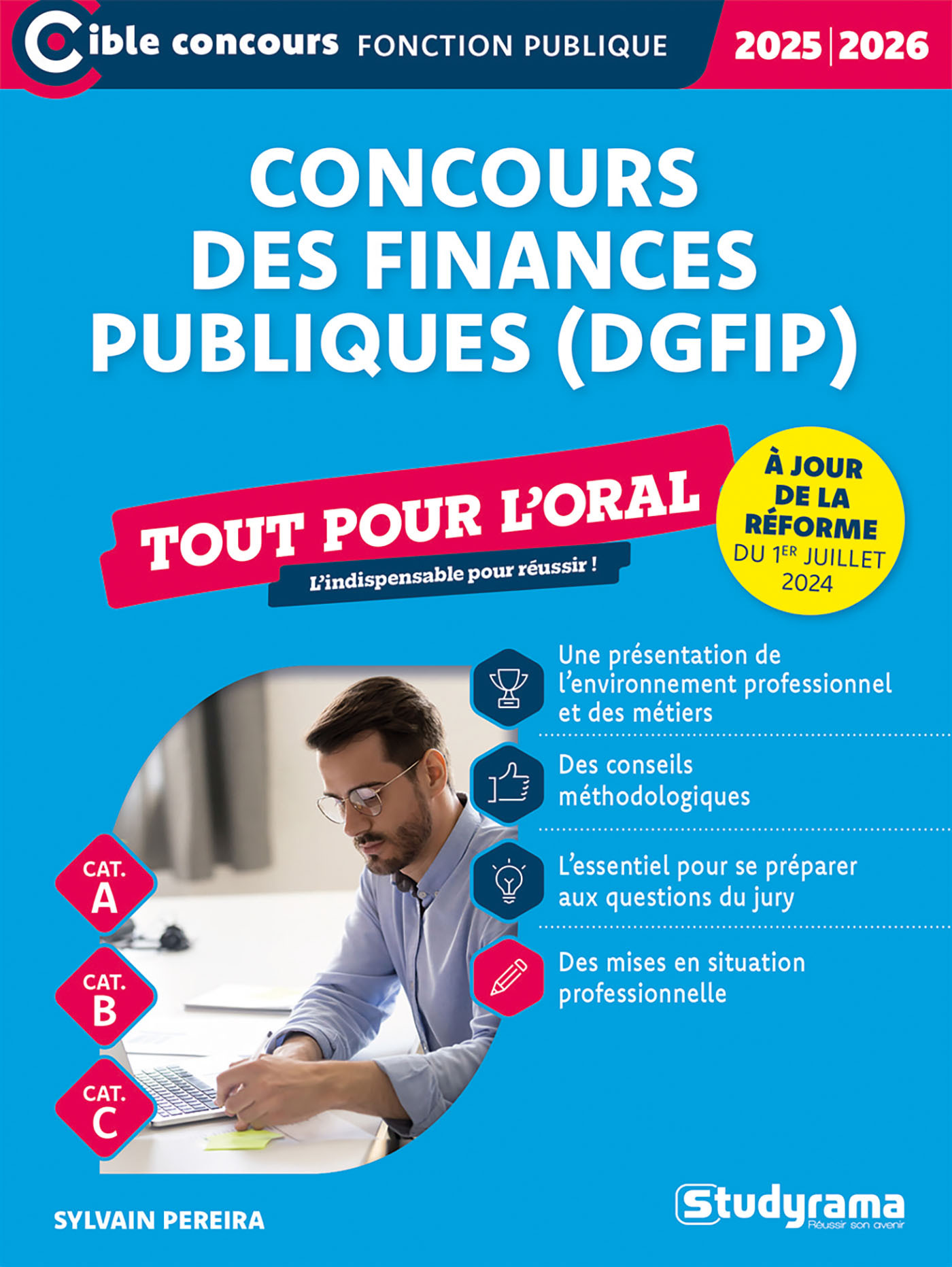 Concours des finances publiques (DGFiP) – Tout pour l’oral (Édition 2025-2026) - Sylvain Pereira - STUDYRAMA