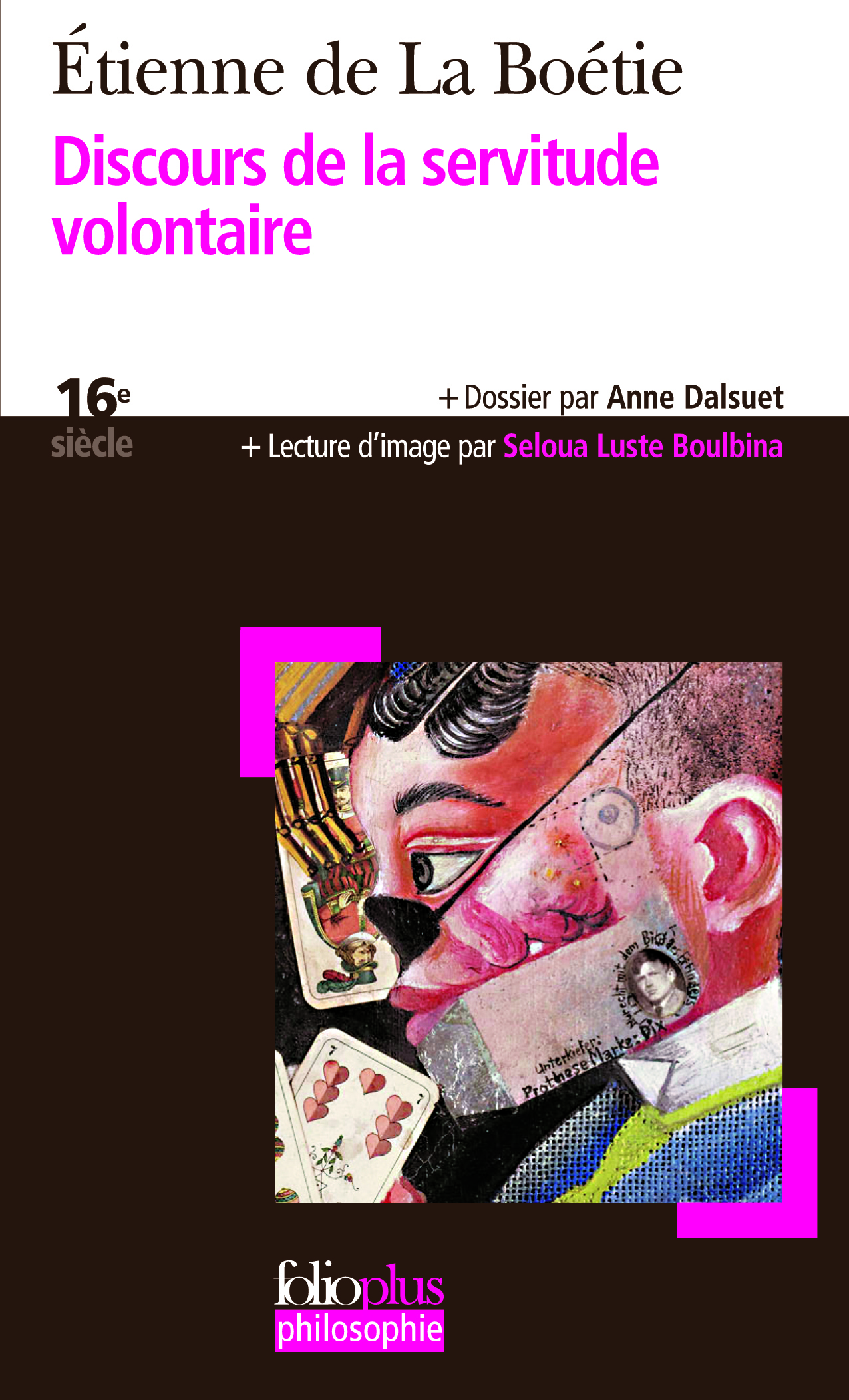 Discours de la servitude volontaire - Etienne de La Boétie, Etienne de La Boétie - FOLIO