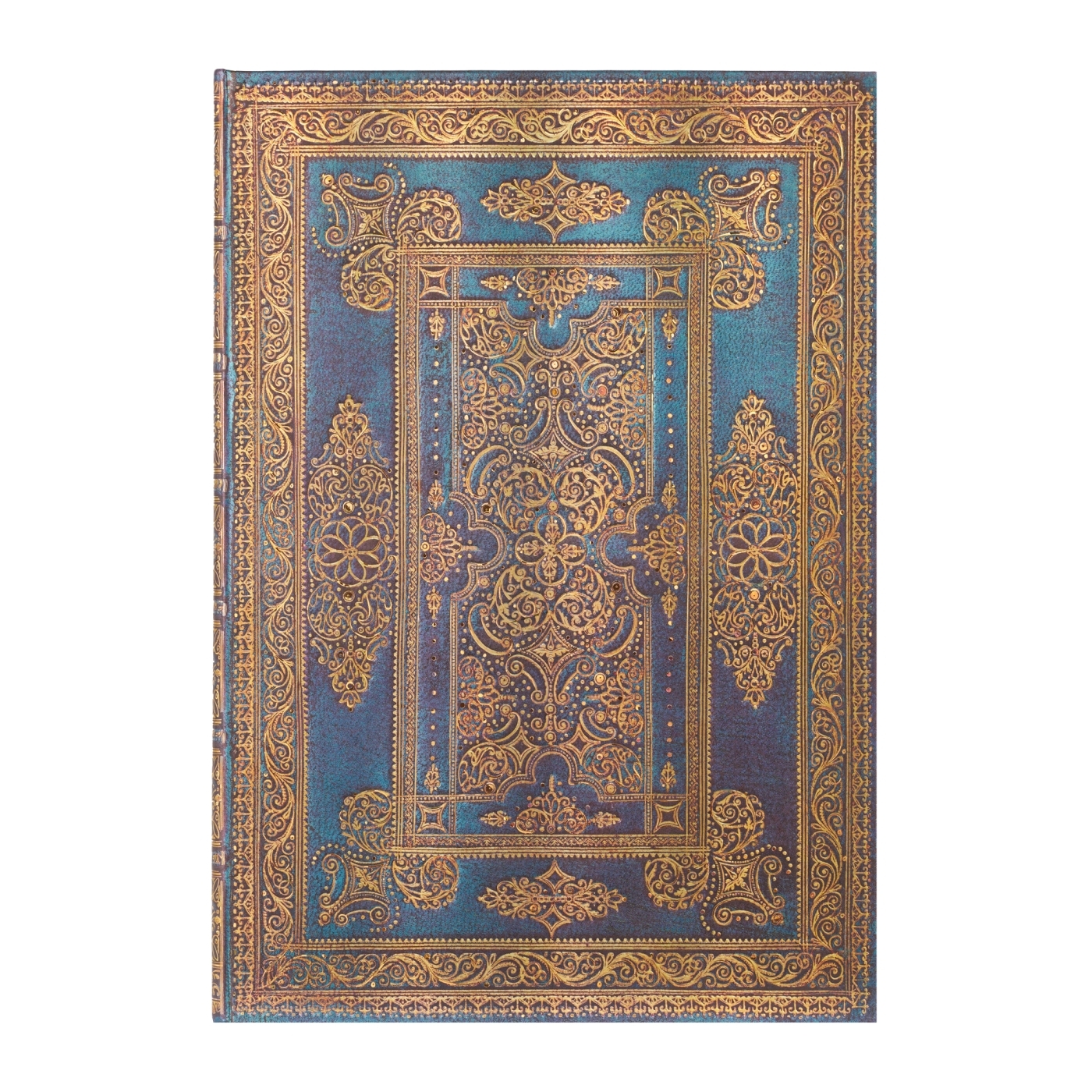 PB CARNET DESIGN LUXE BLEU GRAND N.L. - XXX - PAPERBLANKS