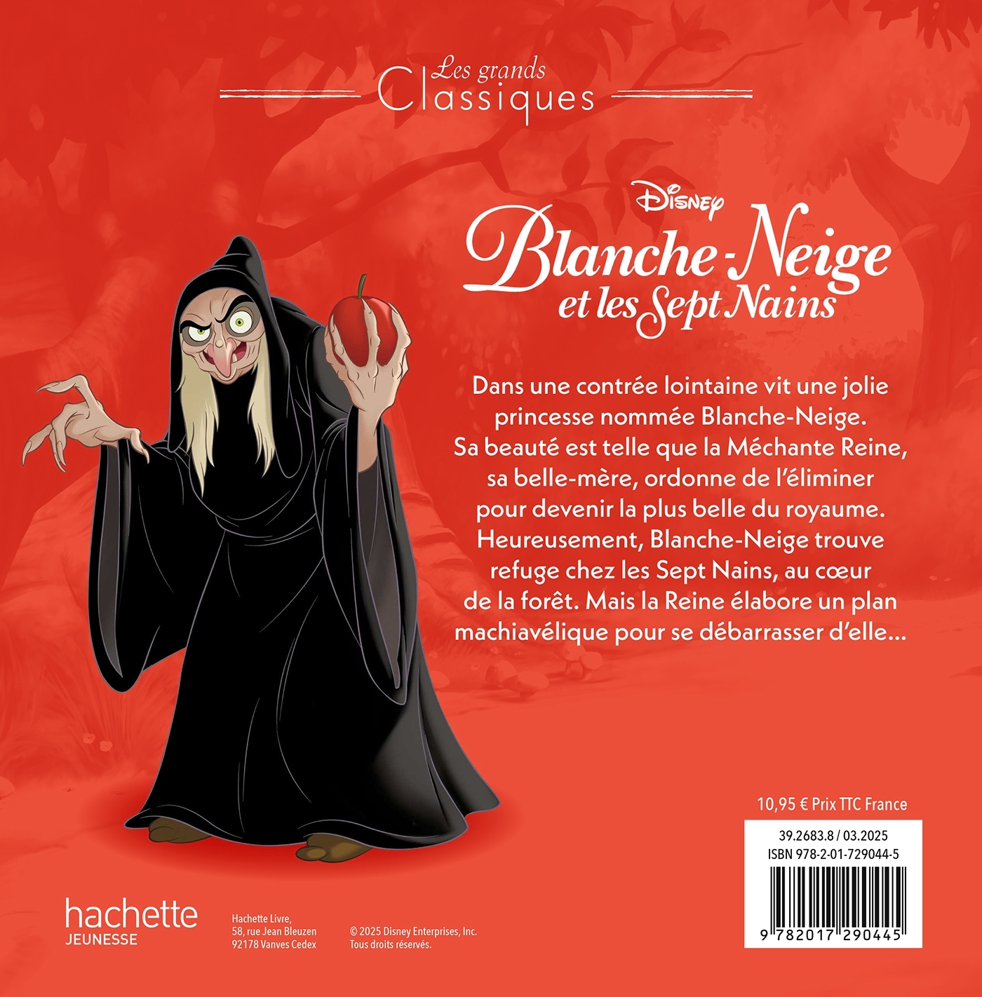 BLANCHE-NEIGE ET LES SEPT NAINS - Les Grands Classiques - L'histoire du film - Disney Princesses -  - DISNEY HACHETTE