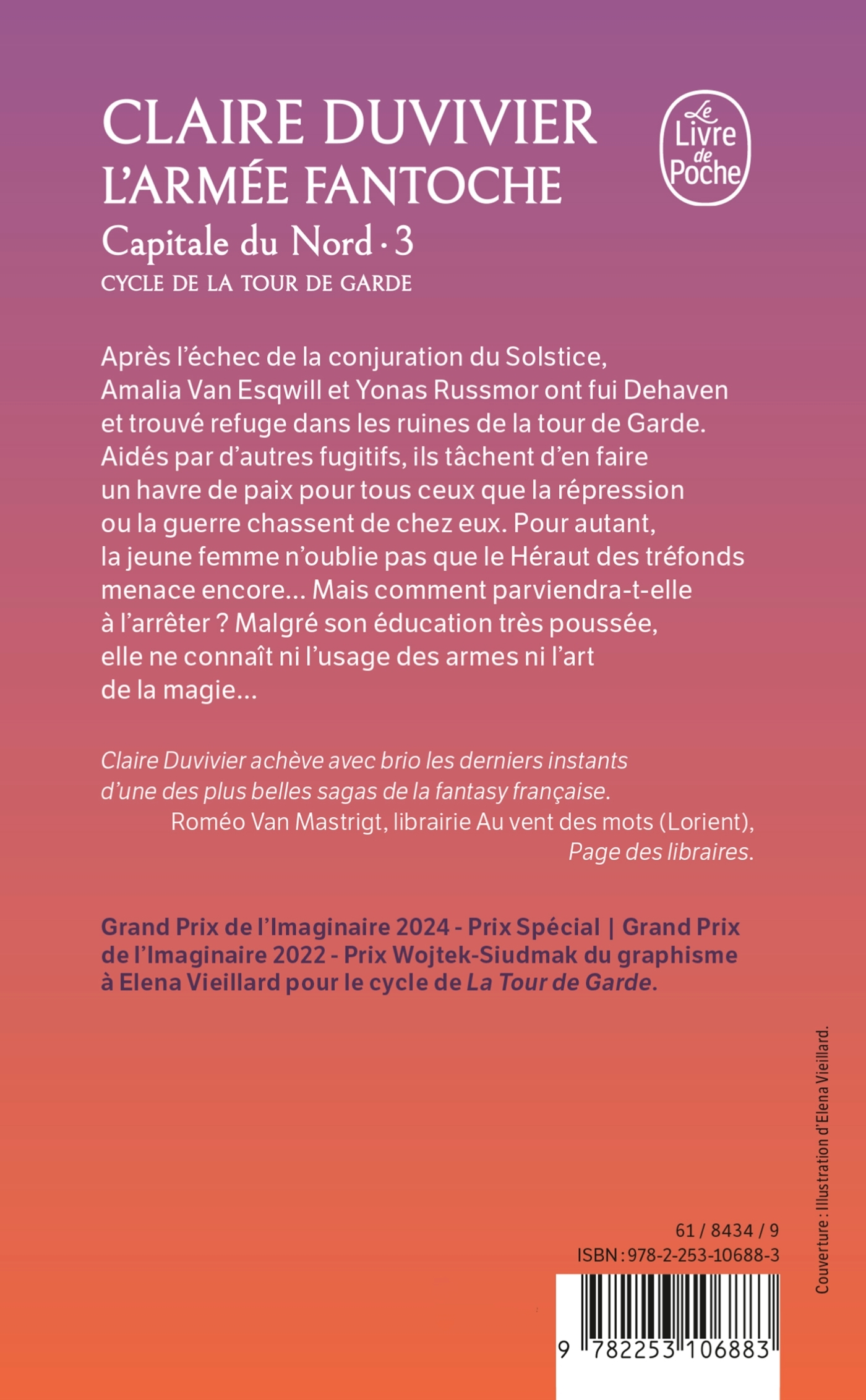 L'Armée fantoche (La Tour de Garde, Capitale du Nord Tome 3) - Claire Duvivier - LGF