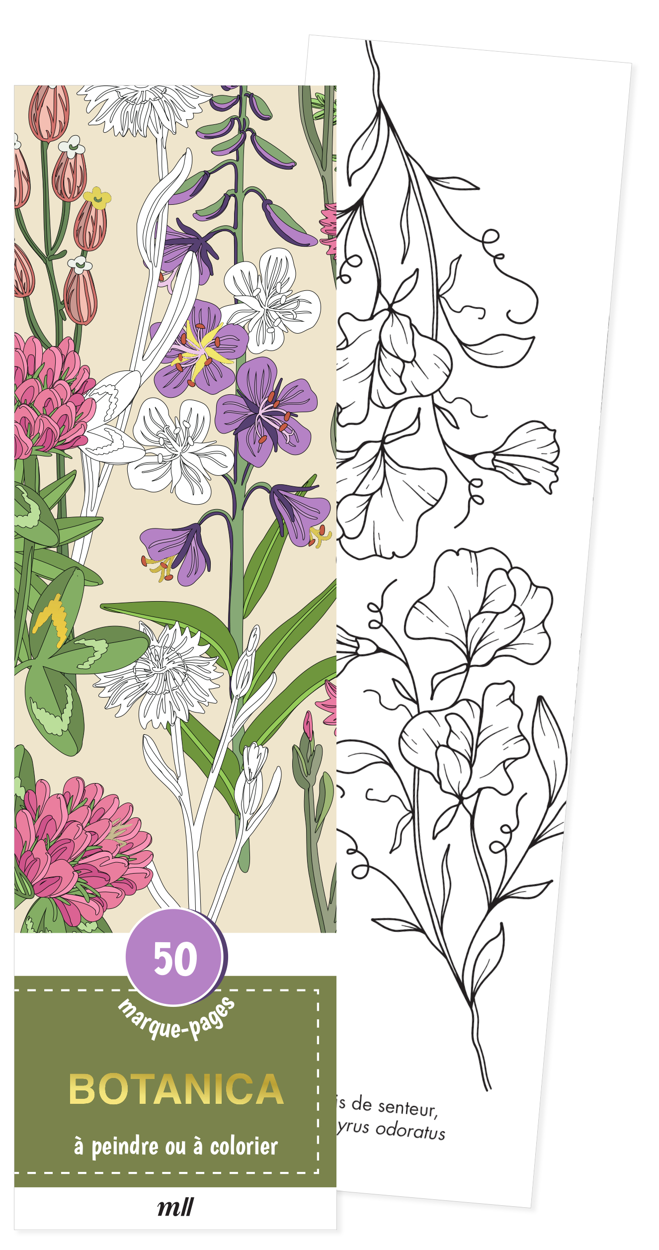 Marque-pages - Botanica -  Collectif - MERCILESLIVRES