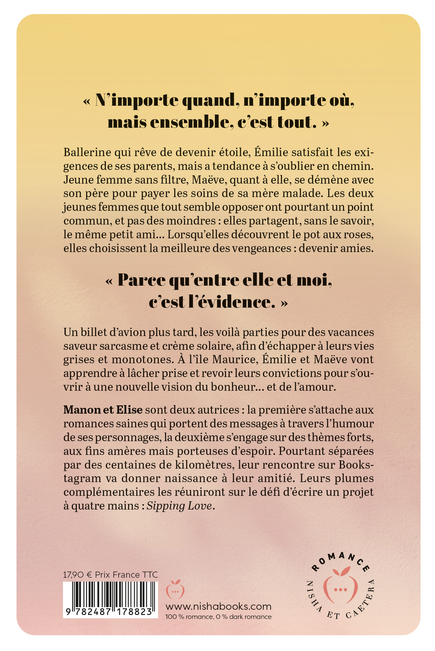 Sipping Love - ÉLISE GIRAUDEAU, Manon Lecuyer, Elise Giraudau - NISHA EDITIONS