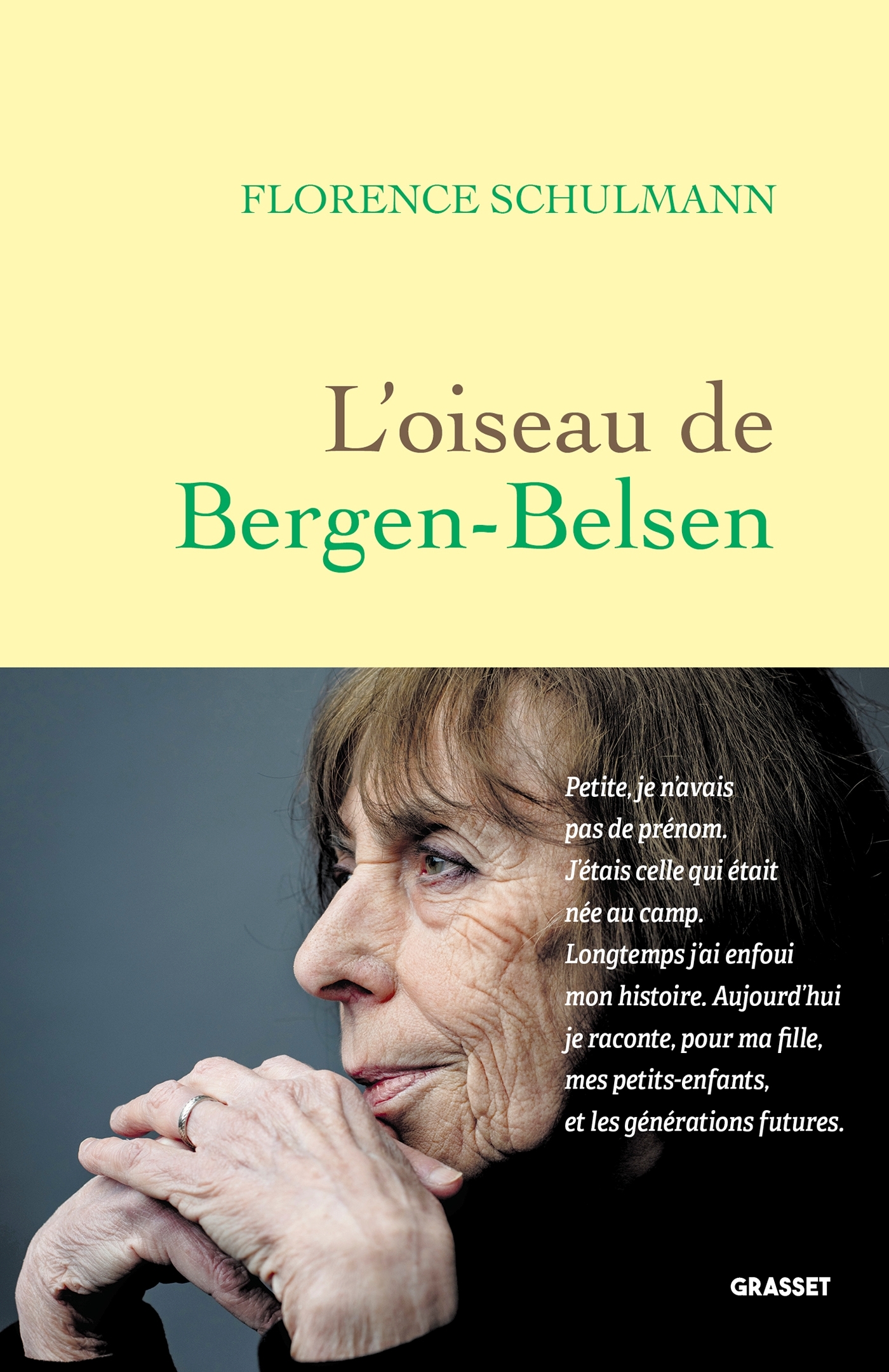 L'oiseau de Bergen-Belsen - Florence Schulmann, Géraldine Meignan - GRASSET