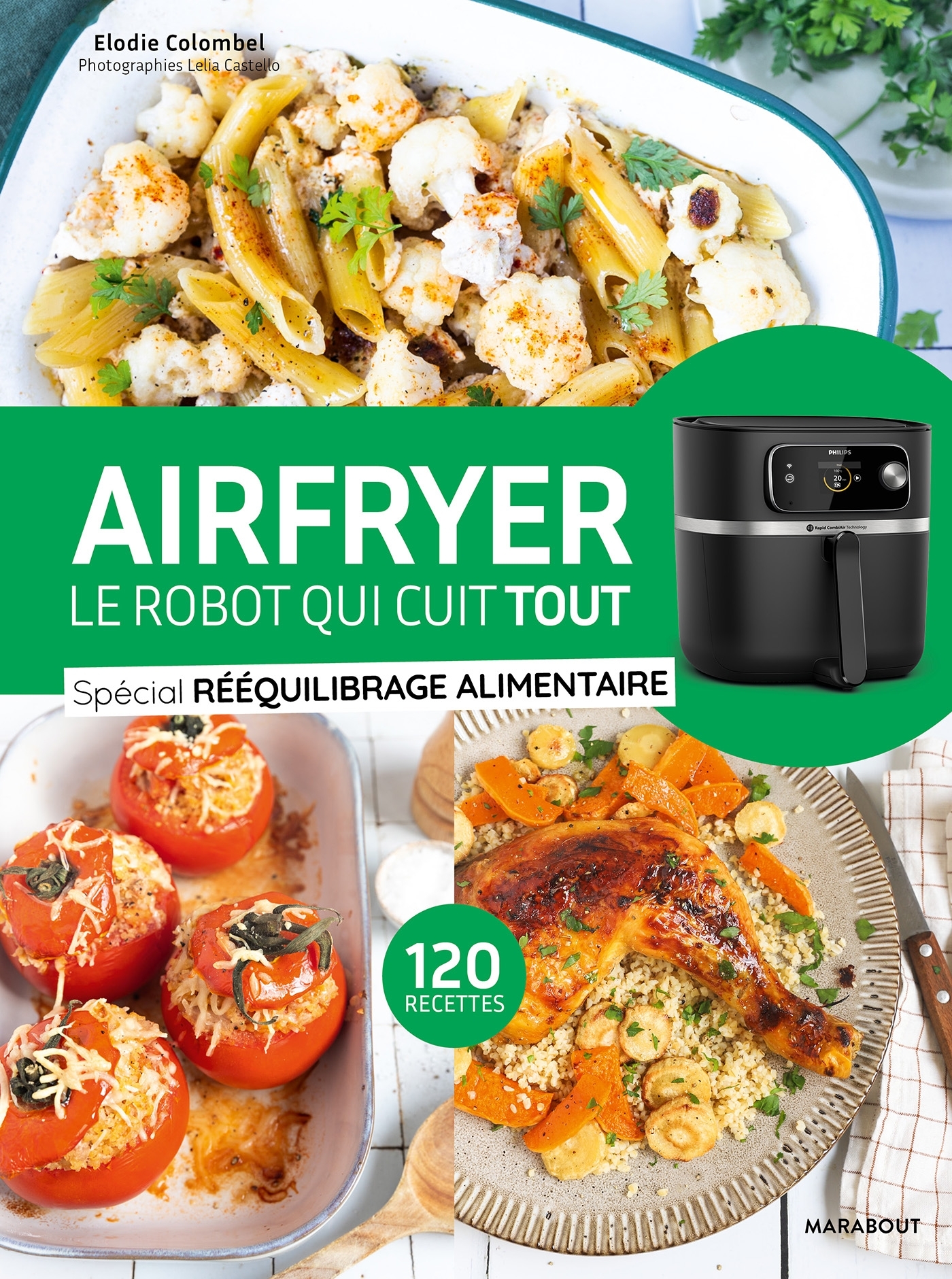 AIRFRYER - Spécial rééquilibrage alimentaire - Elodie Colombel - MARABOUT
