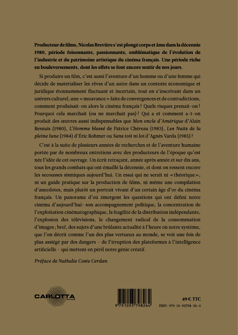 Golden Eighties - Nicolas Brevière - CARLOTTA FILMS