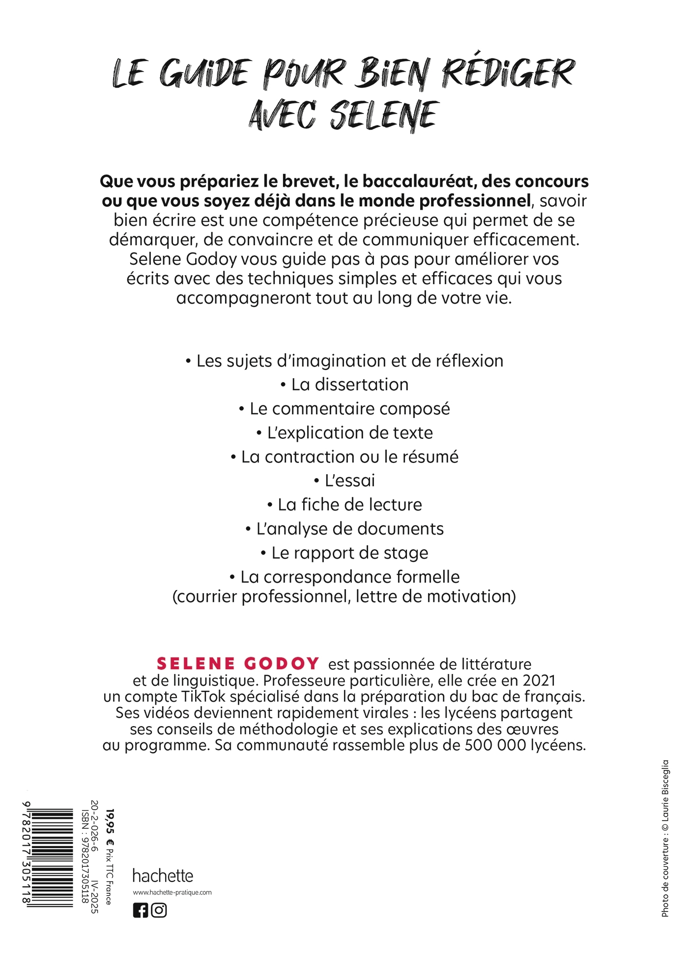 Le guide pour bien rédiger avec Selene - Selene Godoy - HACHETTE PRAT