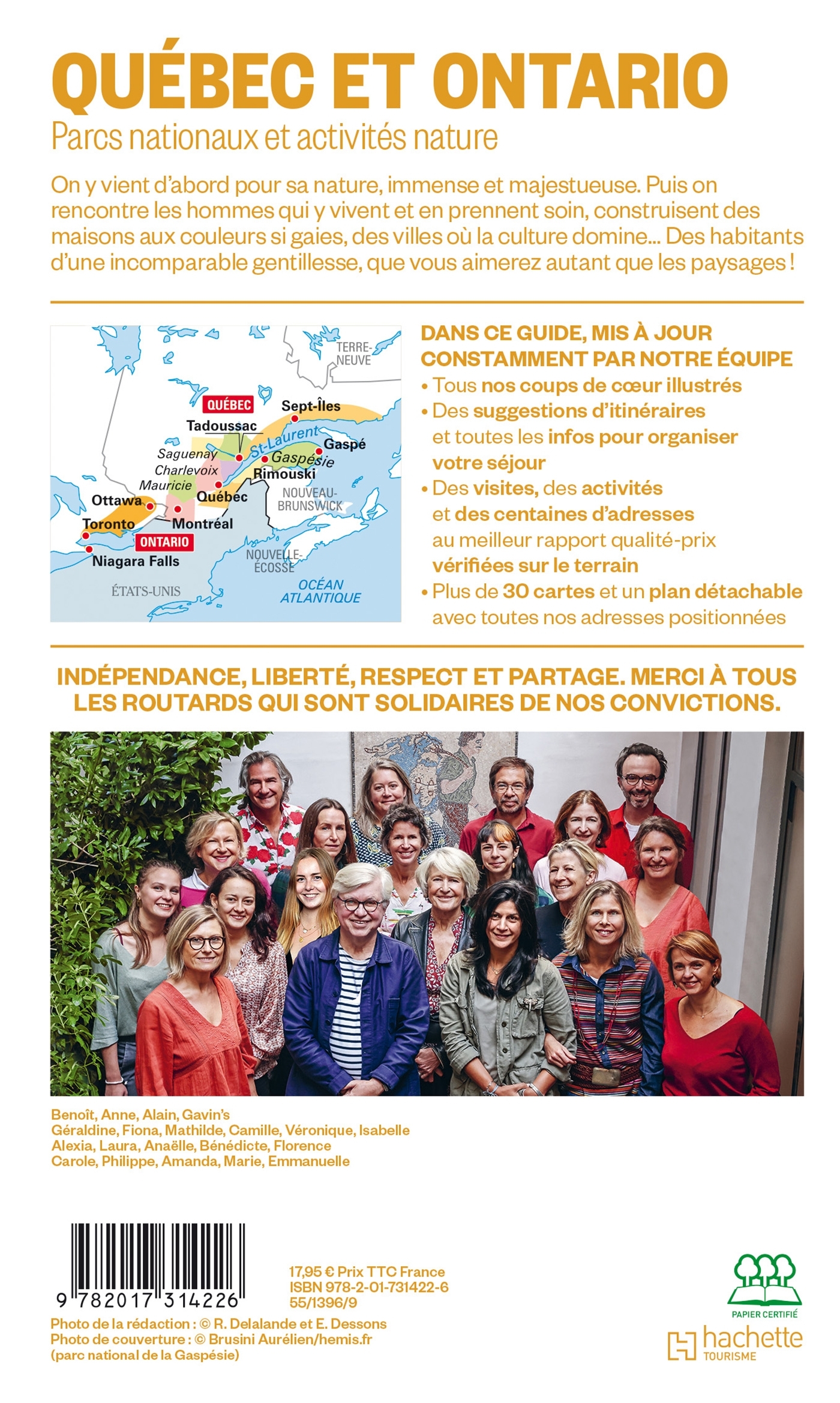 Guide du Routard Québec et Ontario 2025/26 -   - HACHETTE TOURI