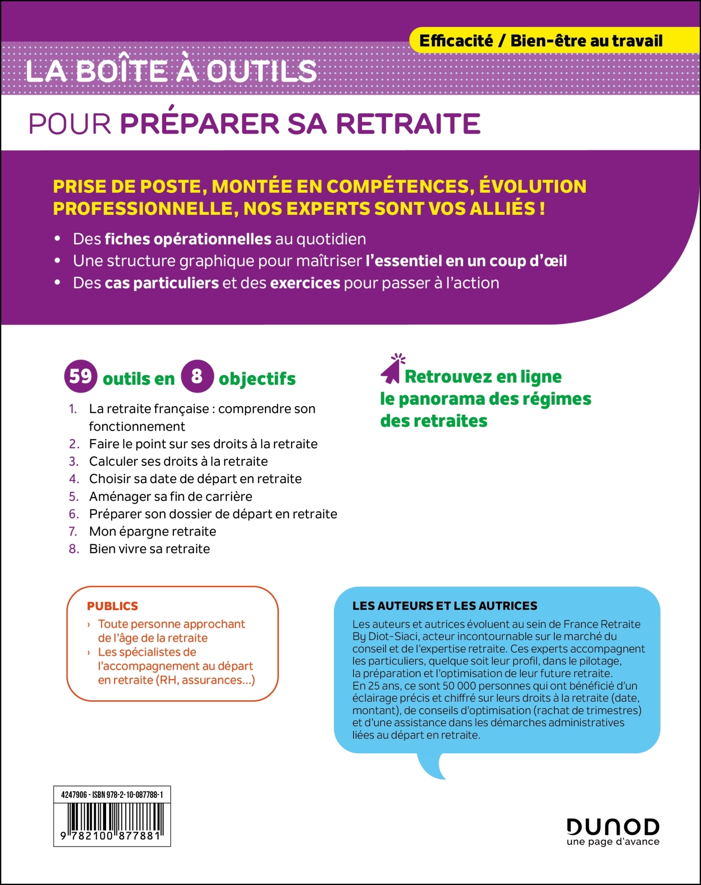 La boîte à outils pour préparer sa retraite - 2e éd. - Françoise Kleinbauer, Maxime Della Coletta, Séverine Dominique, Benoît Meyer, Aurélie Chalandon, Jérôme Garcia, Solène Curtil, Clara Darmon, Cyril Saab - DUNOD
