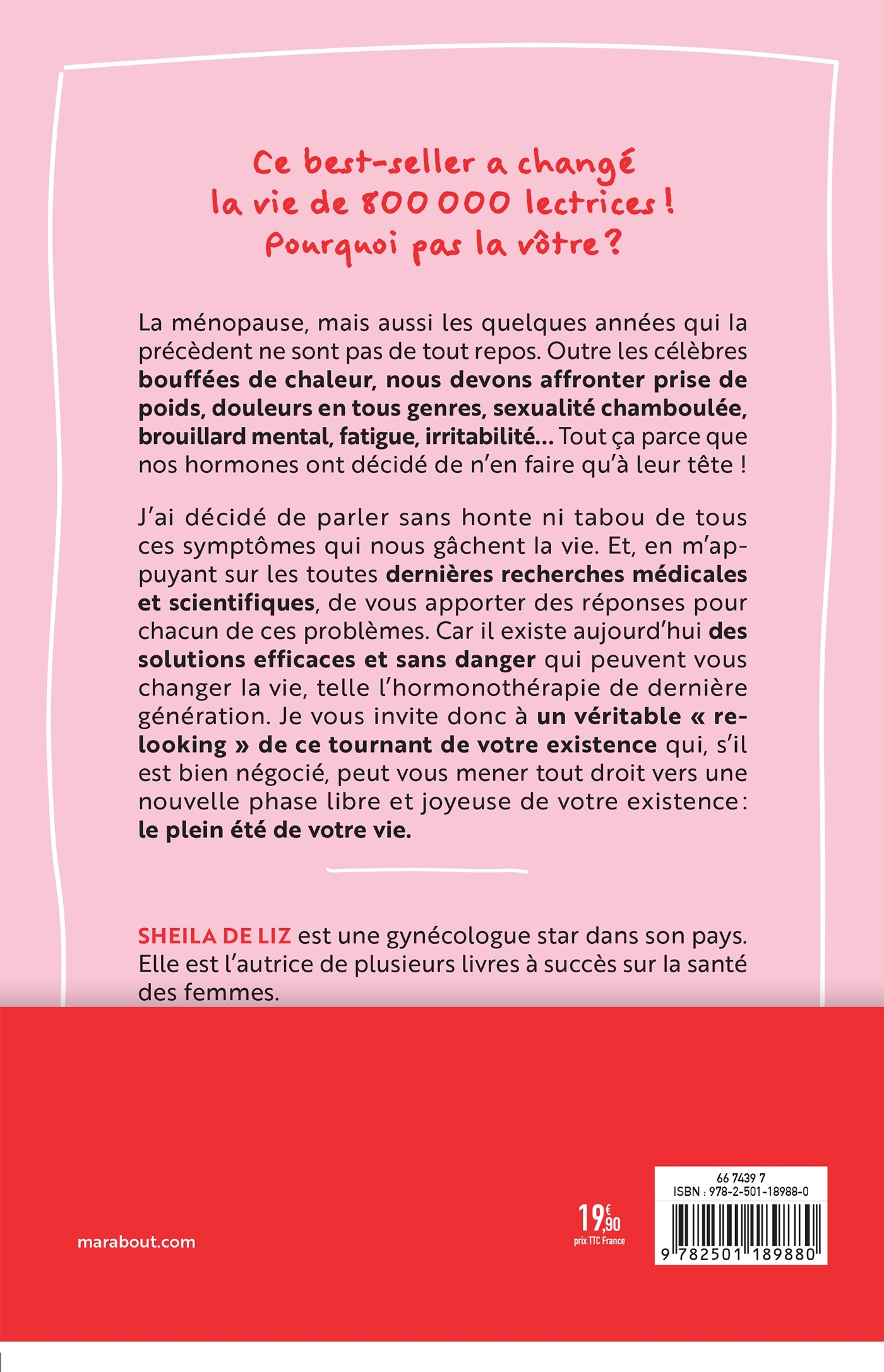 Ménopause contrôle - Sheila De Liz - MARABOUT