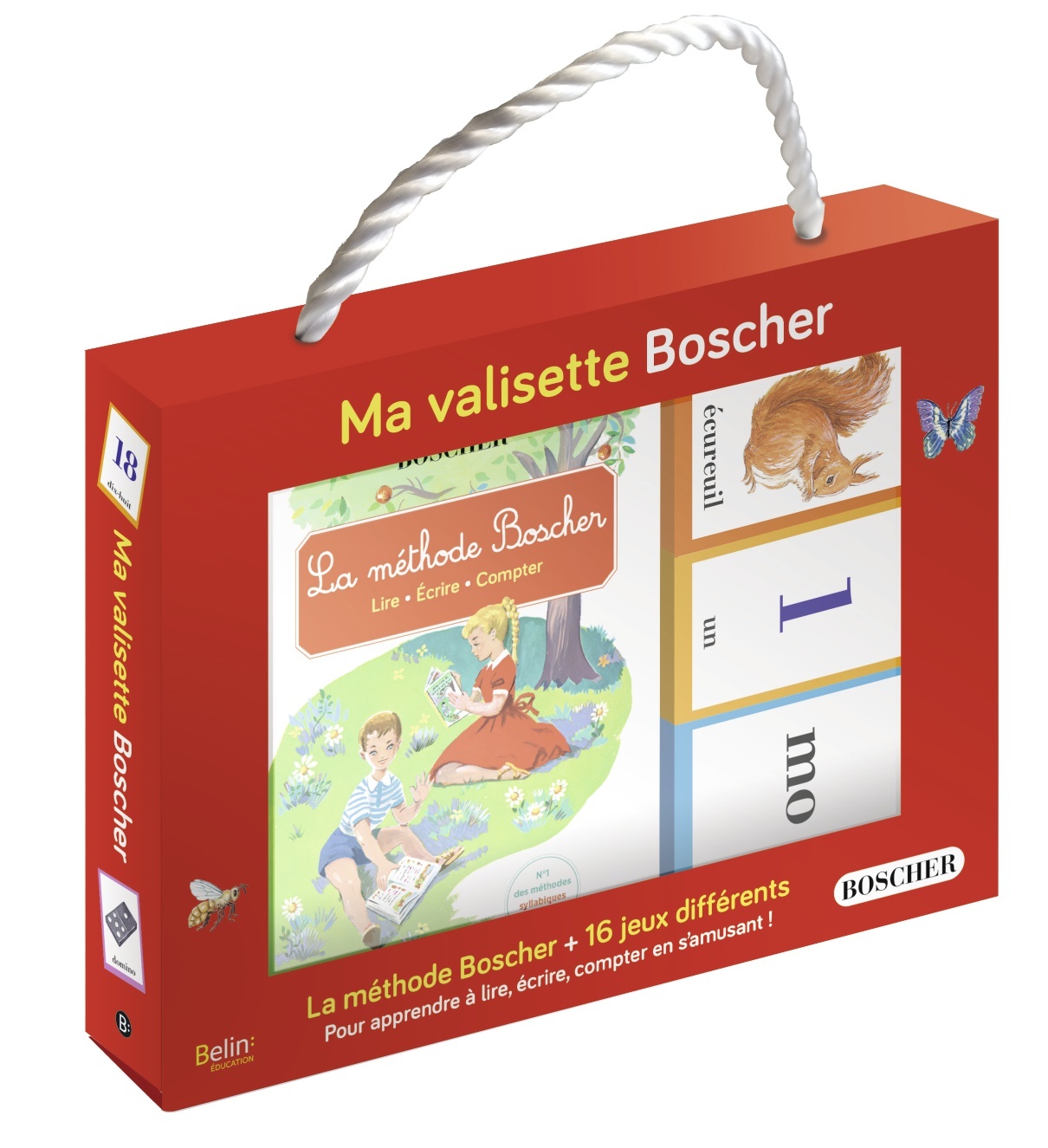 Ma valisette Boscher - Marie-Josèphe Carré, J. Chapron, M. et V. Boscher, Lise Herzog, François Garnier, Marie-Josèphe Carré, J. Chapron, M. et V. Boscher, Lise Herzog, François Garnier - BELIN EDUCATION