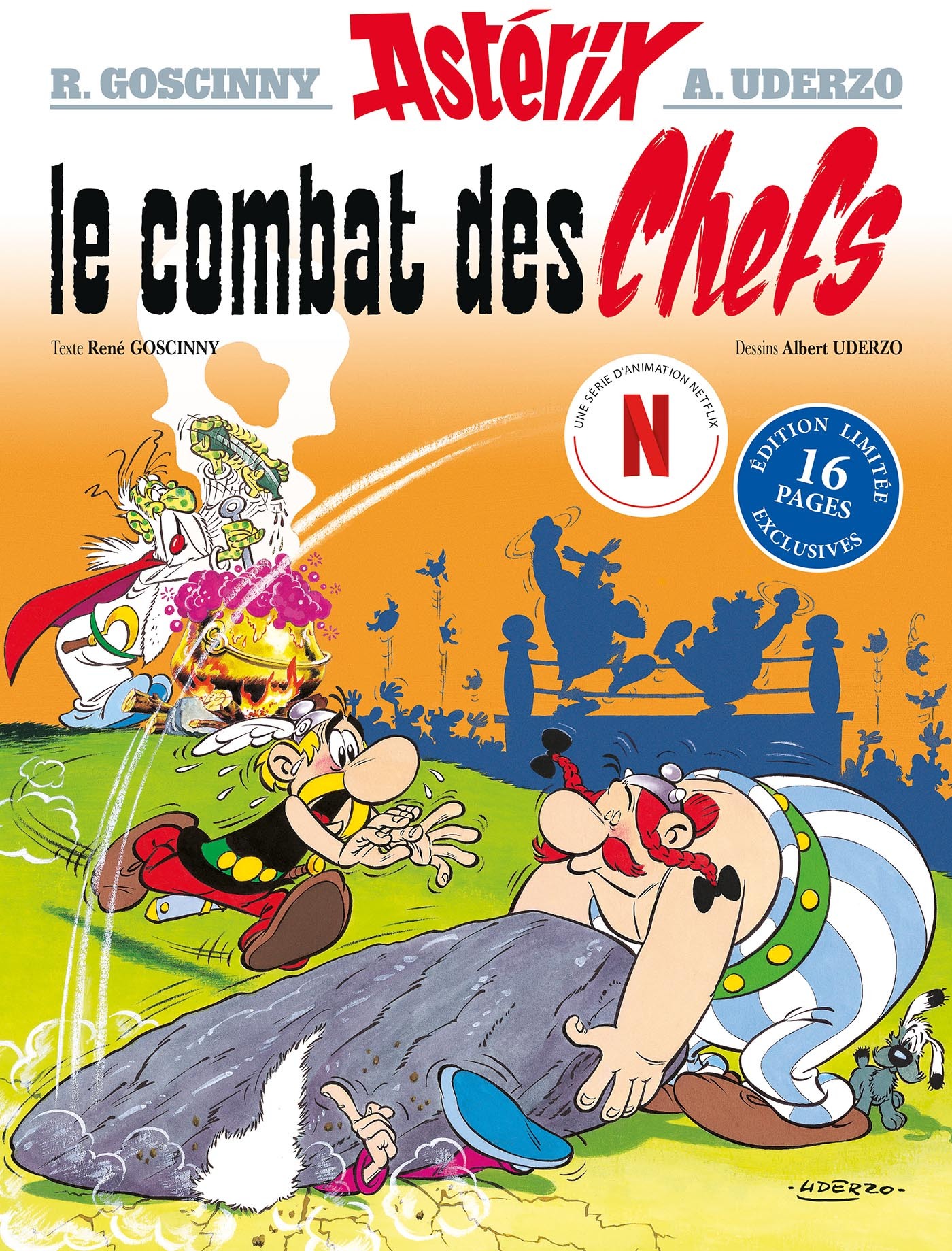 Astérix - Le Combat des chefs - Édition spéciale série Netflix - René Goscinny, Albert Uderzo - HACHETTE