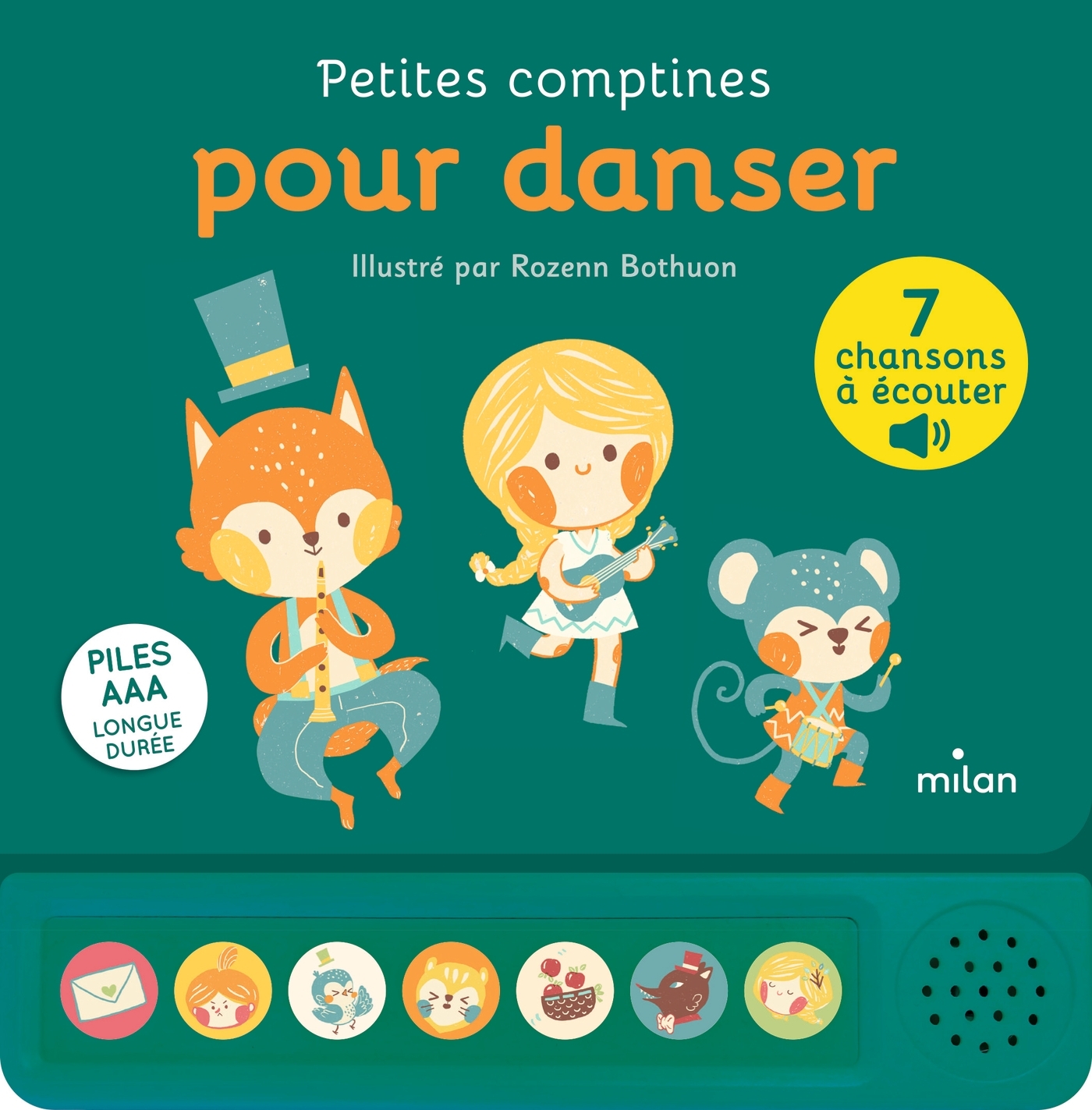 Petites comptines pour danser - Rozenn BOTHUON - MILAN