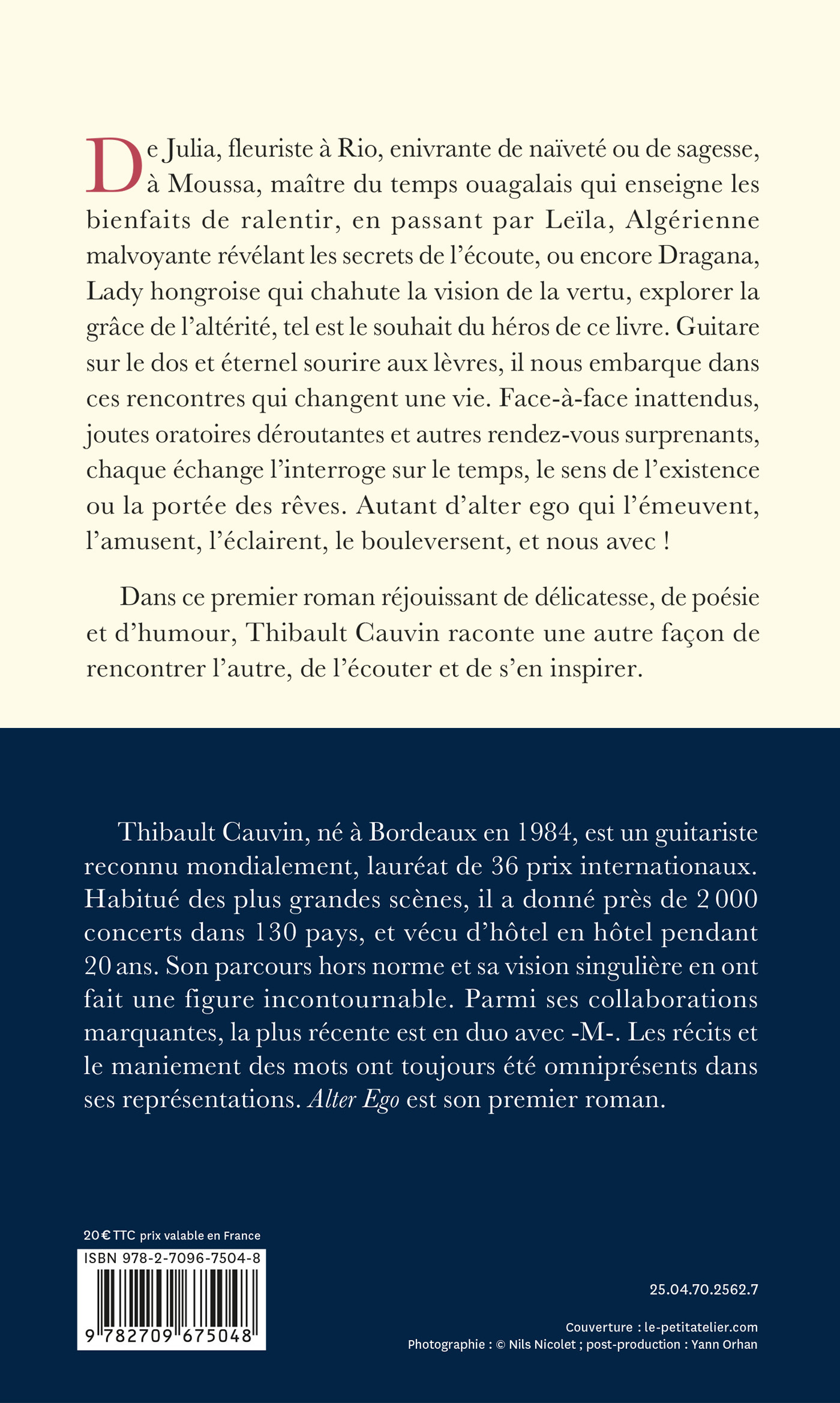 Alter Ego - Thibault Cauvin - LATTES