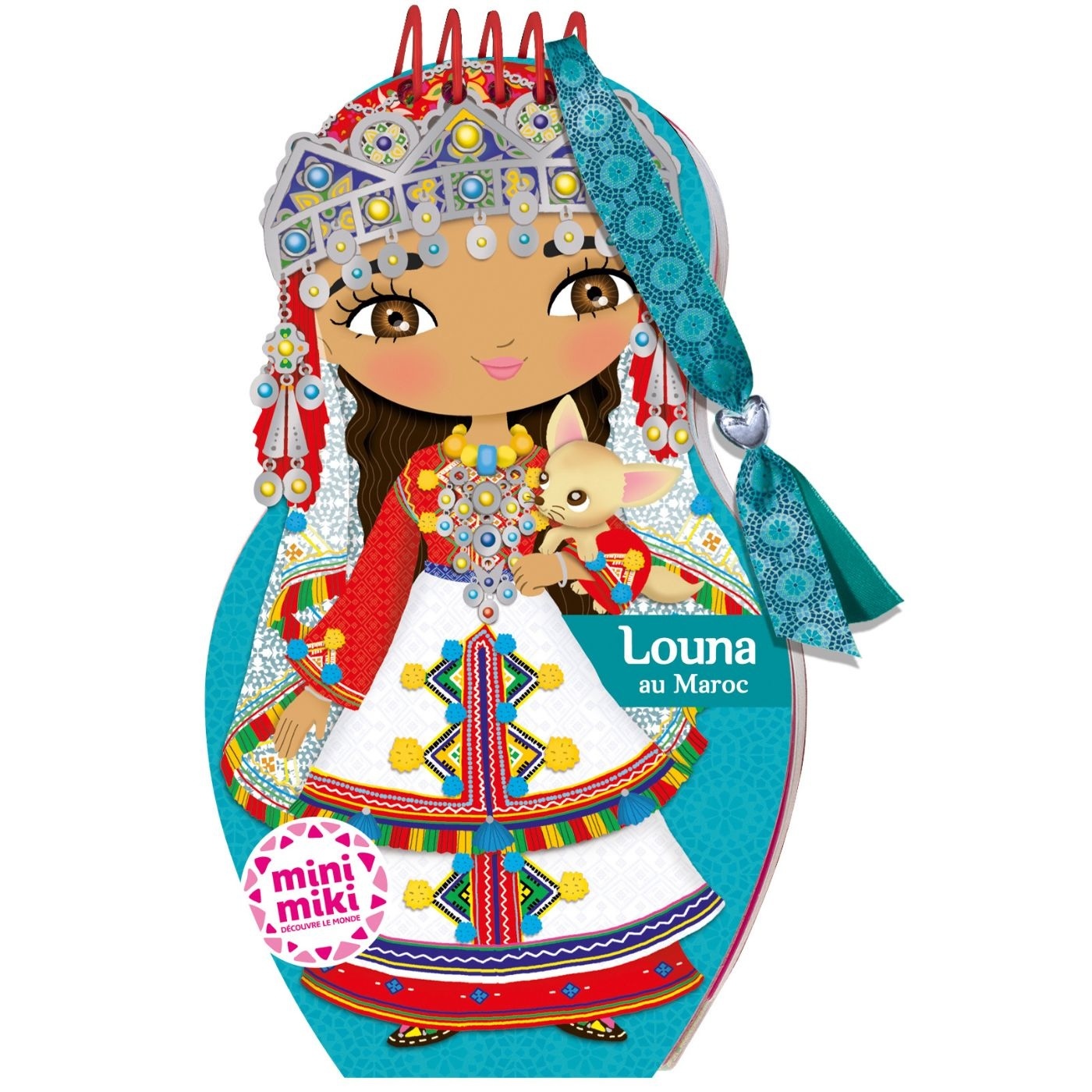 Minimiki - Carnet créatif - Louna au Maroc nouvelle édition - 2025 - Julie Camel - PLAY BAC