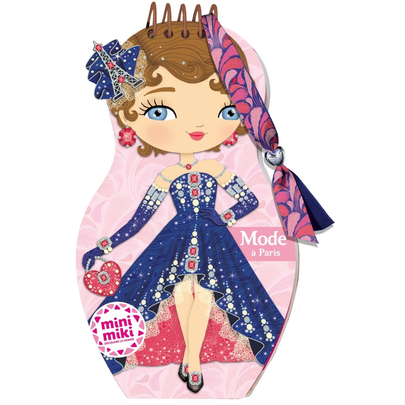 Minimiki - Carnet créatif - Mode à Paris - Julie Camel - PLAY BAC