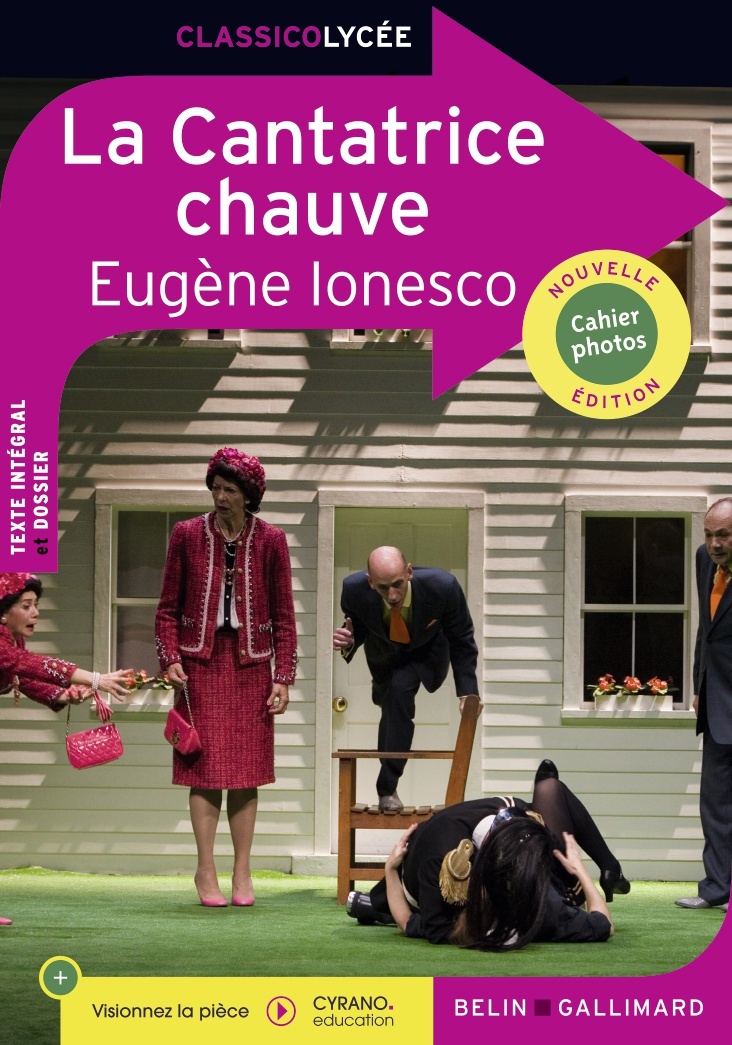 La Cantatrice chauve - Marianne Hubac, Eugène Ionesco, Marianne Hubac, Eugène Ionesco - BELIN EDUCATION