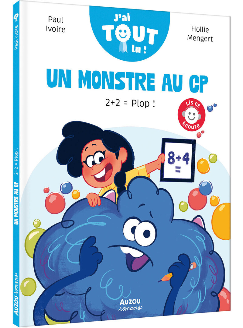 Un monstre au CP - 2+2 = Plop ! - PAUL IVOIRE - AUZOU