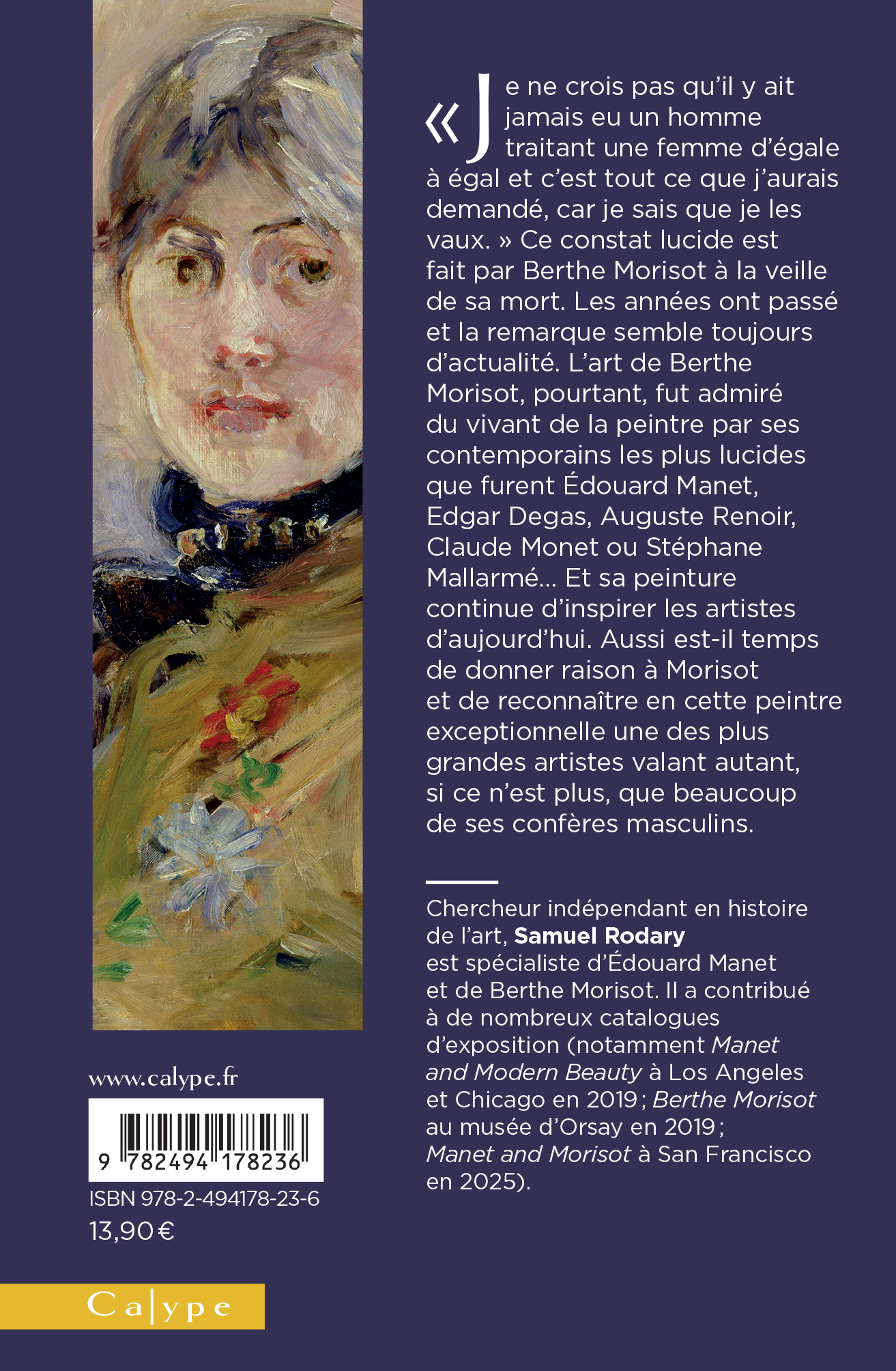 Berthe Morisot - RODARY SAMUEL - CALYPE