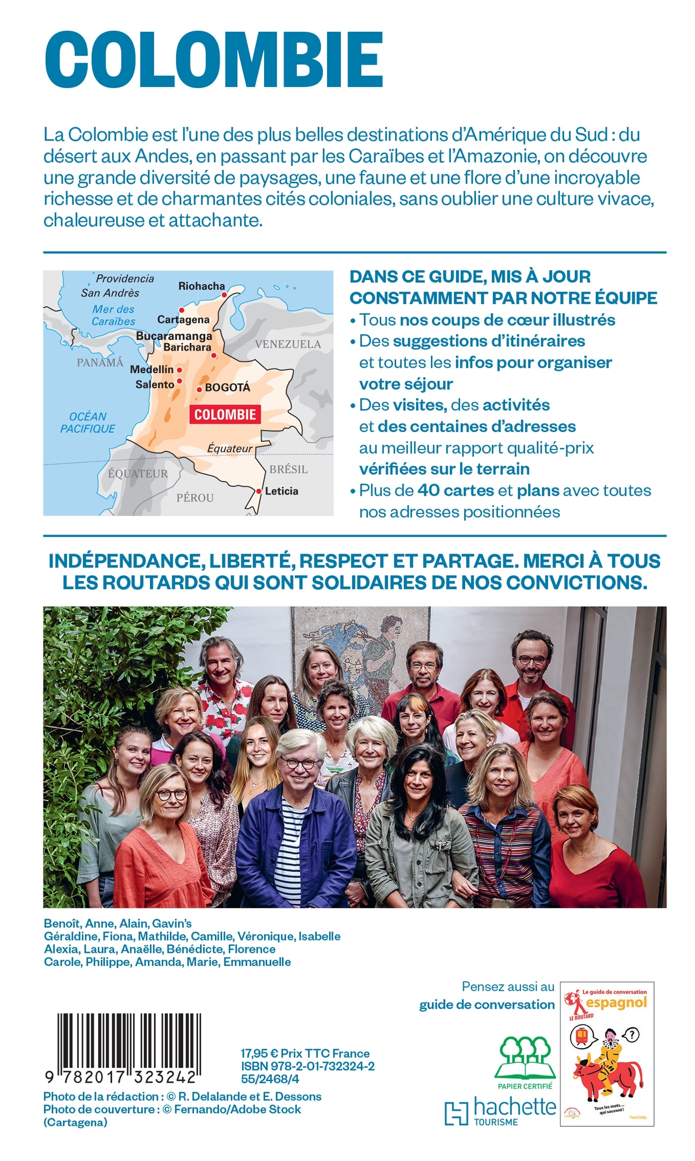Guide du Routard Colombie 2025/26 -  - HACHETTE TOURI