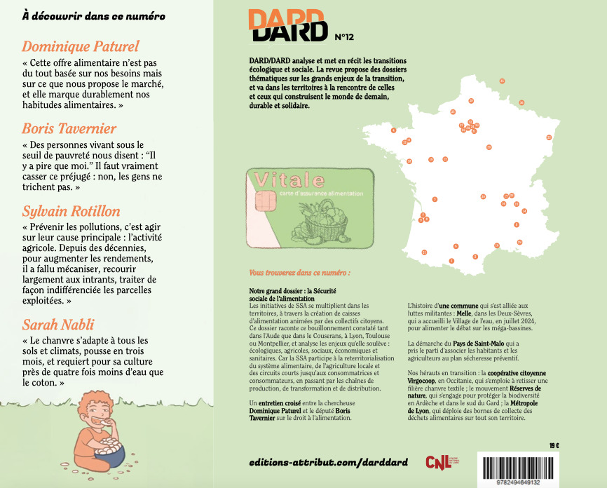 Dard/Dard n°12 : Sécurité sociale de l'alimentation - Avril 2025 -  DARD/DARD - REVUE DARD DARD