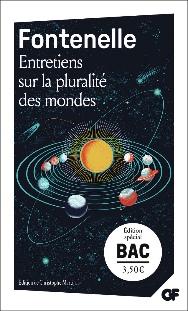 Entretiens sur la pluralité des mondes - Bac 2026 - Bernard de Fontenelle, Christophe Martin - FLAMMARION