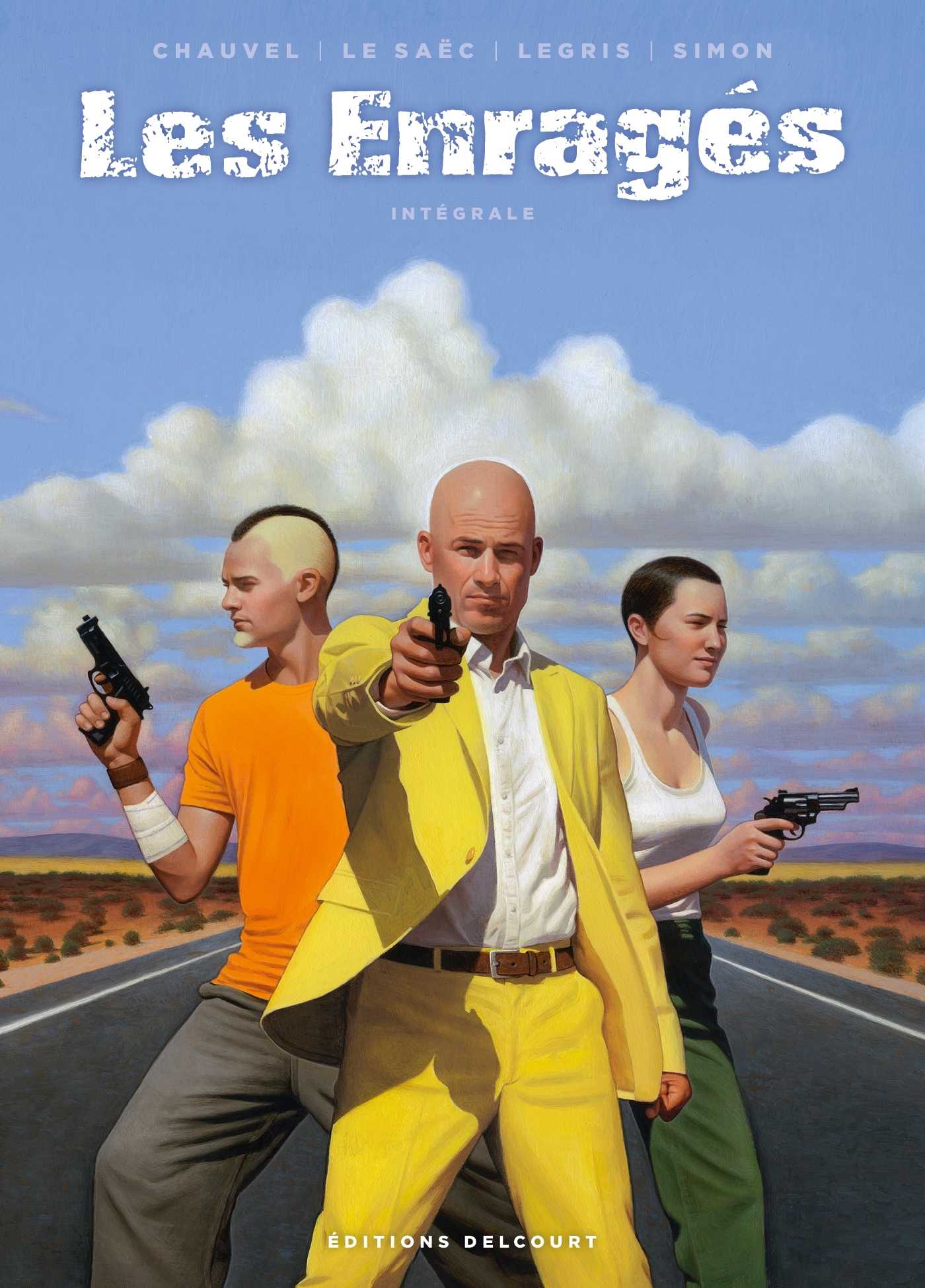 Les Enragés - Intégrale - David Chauvel, Erwan Le Saëc,   - DELCOURT