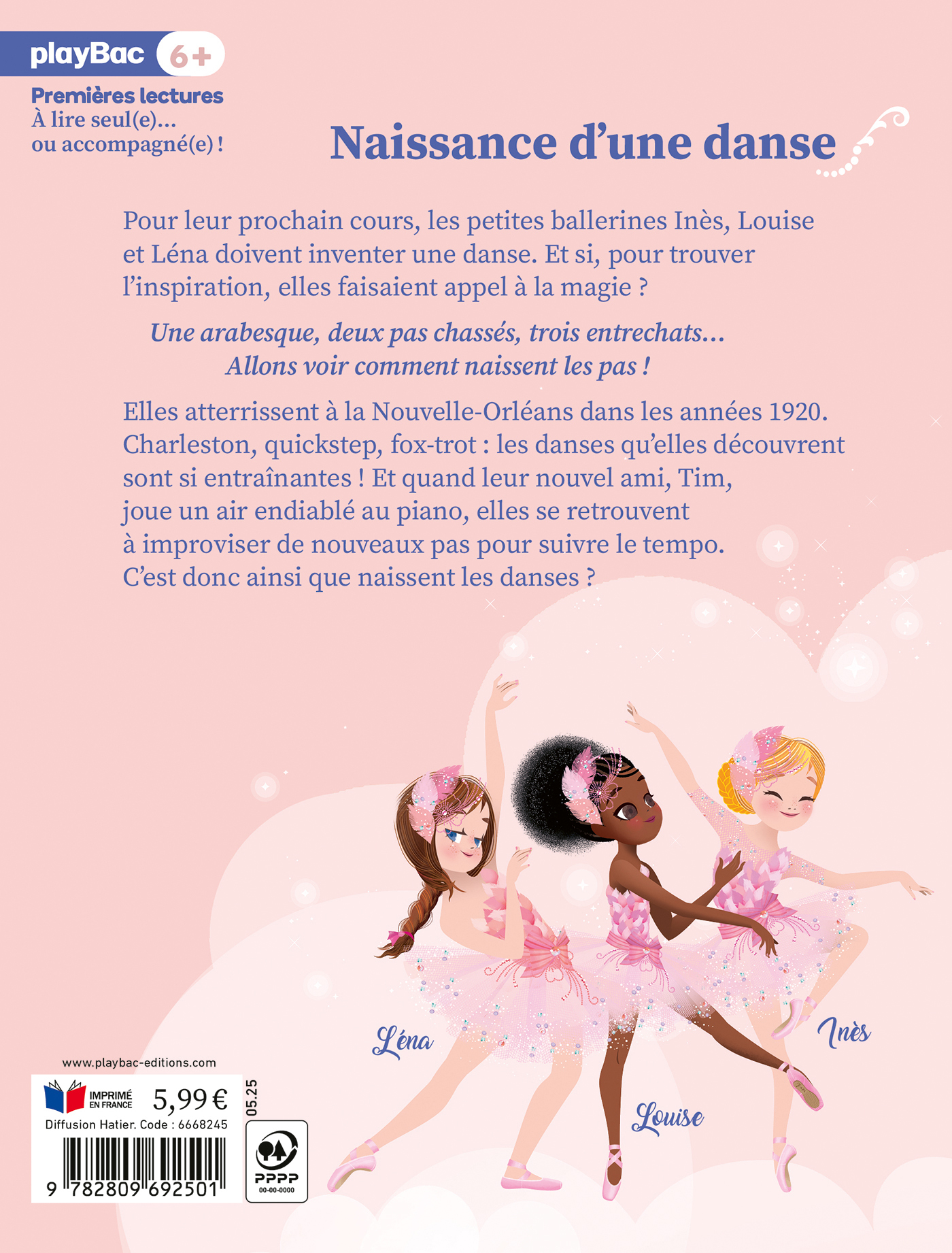 Une, deux, trois Danseuses - Naissance d'une danse - Tome 16 - Marie-Rose Boisson, Catherine Kalengula - PLAY BAC