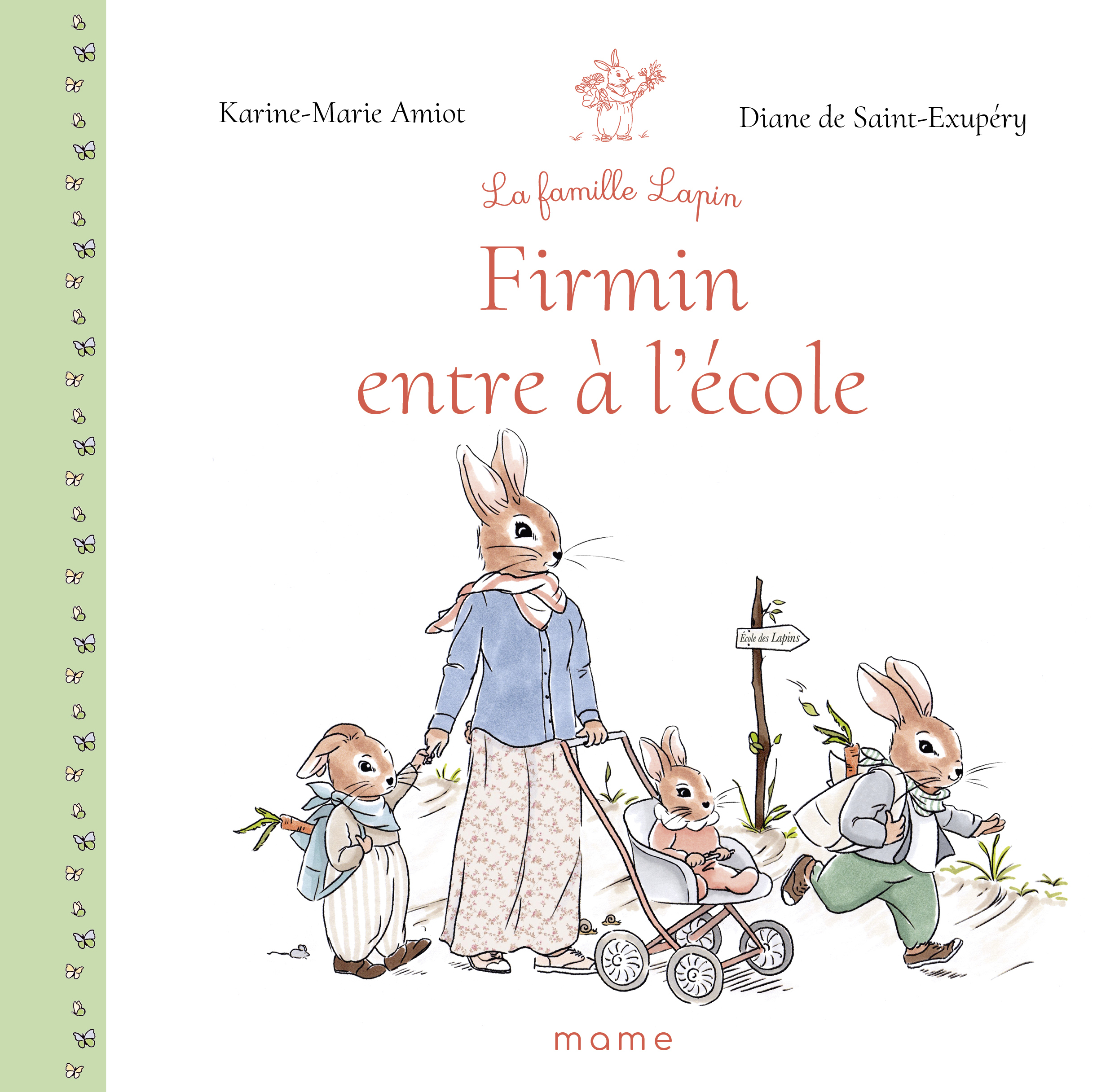 Firmin entre à l'école - Karine-Marie Amiot, Diane De Saint-exupéry - MAME