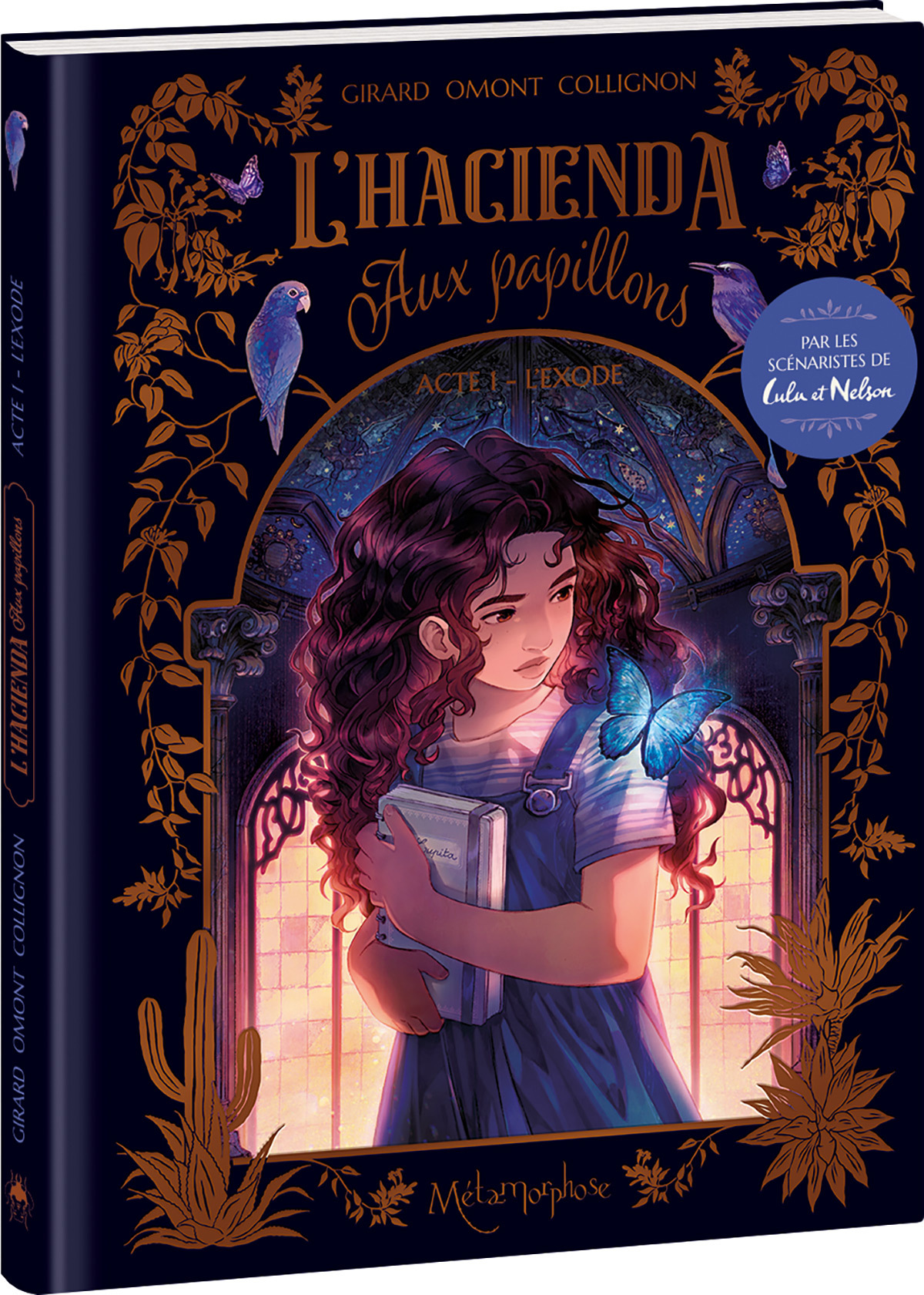 L'Hacienda aux papillons - Tome 1 -  GIRARD/OMONT/COLLIGN, Charlotte Girard, Jean-Marie Omont, Clémence Collignon, Clémence Collignon, Jean-Marie Omont, Charlotte Girard - OXYMORE