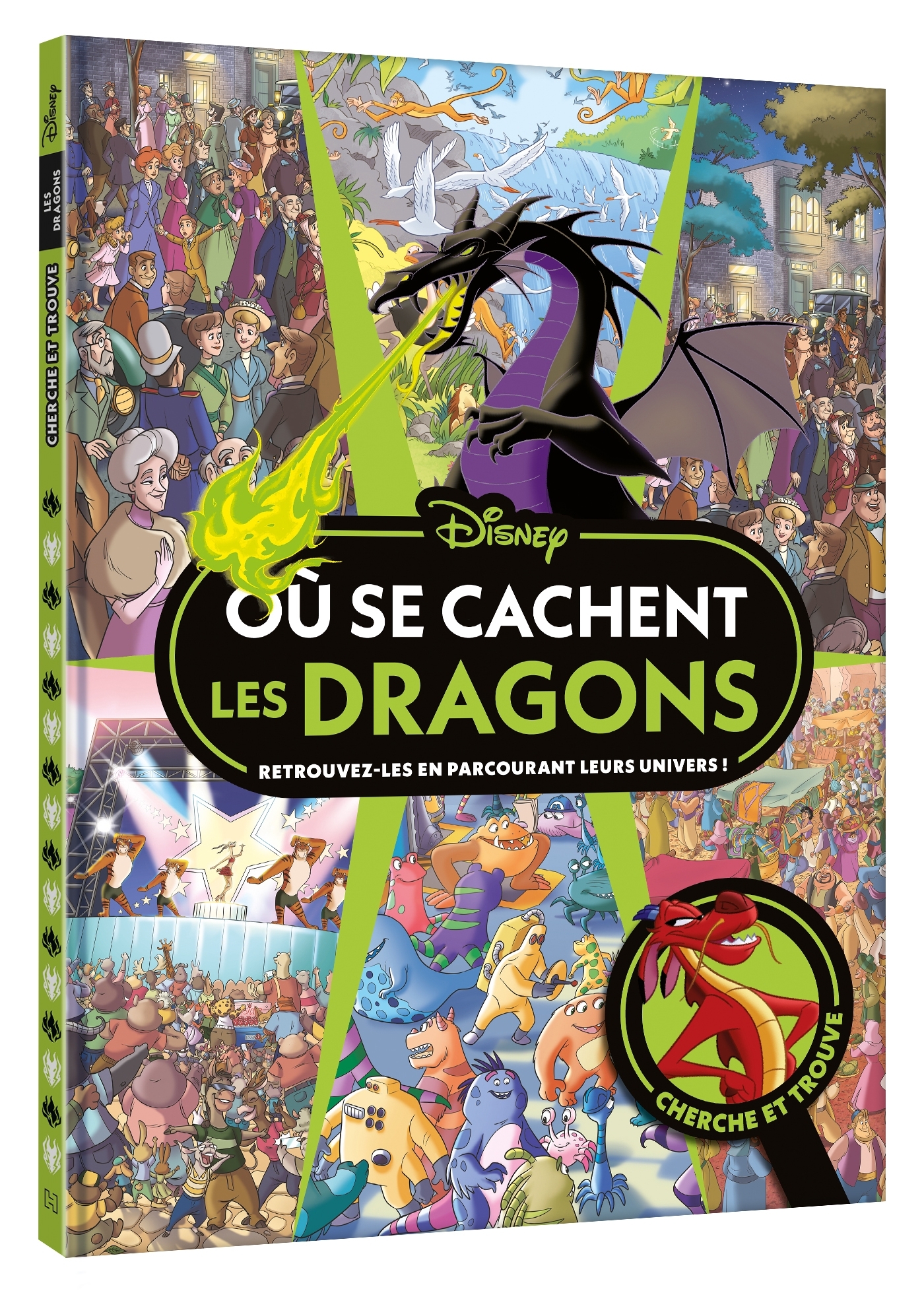 DISNEY - Où se cachent les dragons ? - Cherche et trouve -  - DISNEY HACHETTE