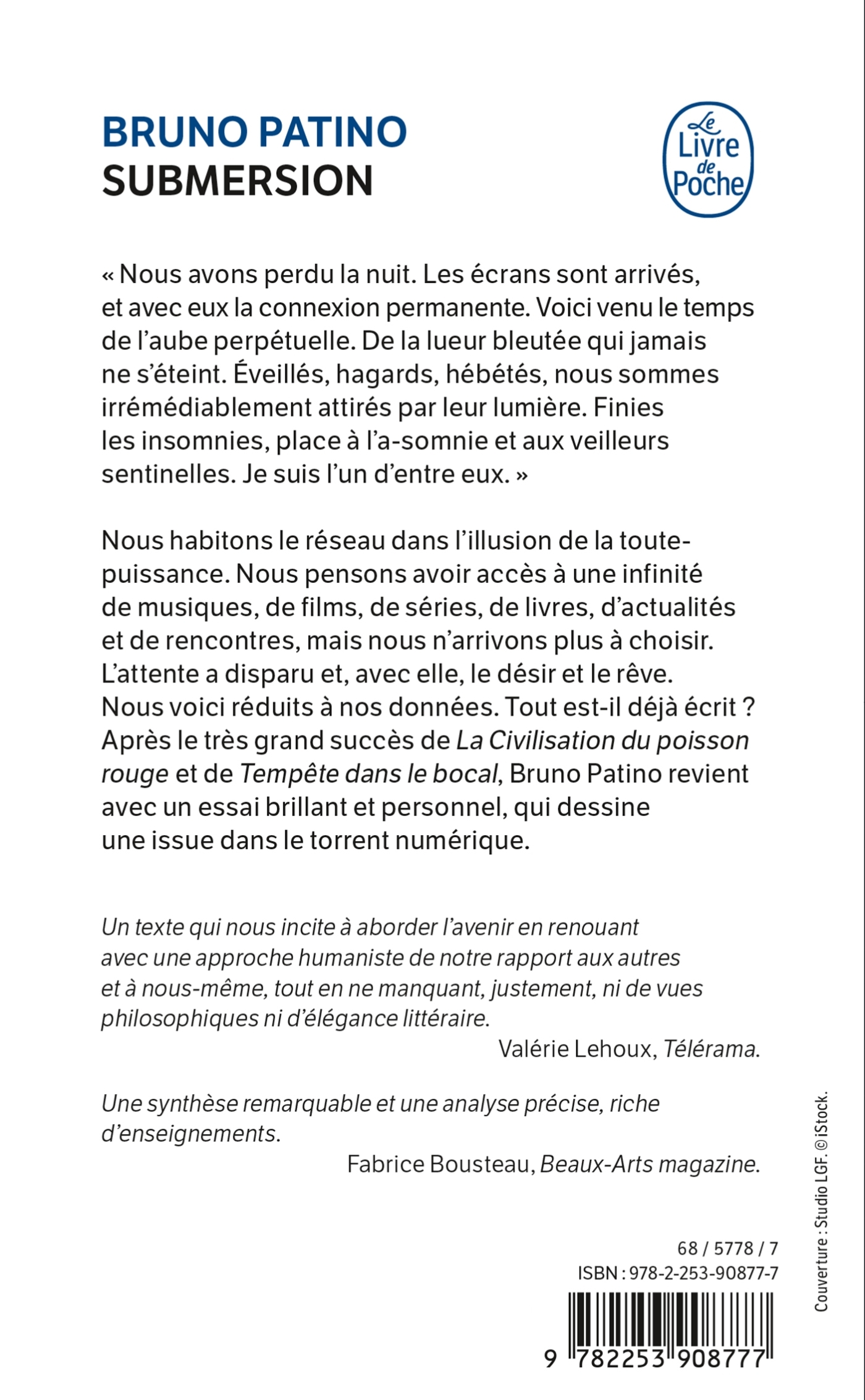 Submersion - Bruno Patino - LGF