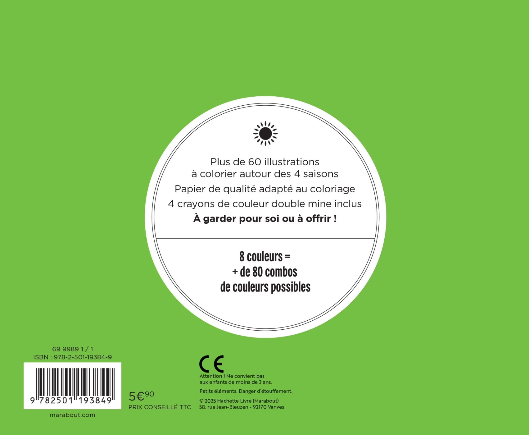 Mes petits colo nomades - Quatre saisons -   - MARABOUT